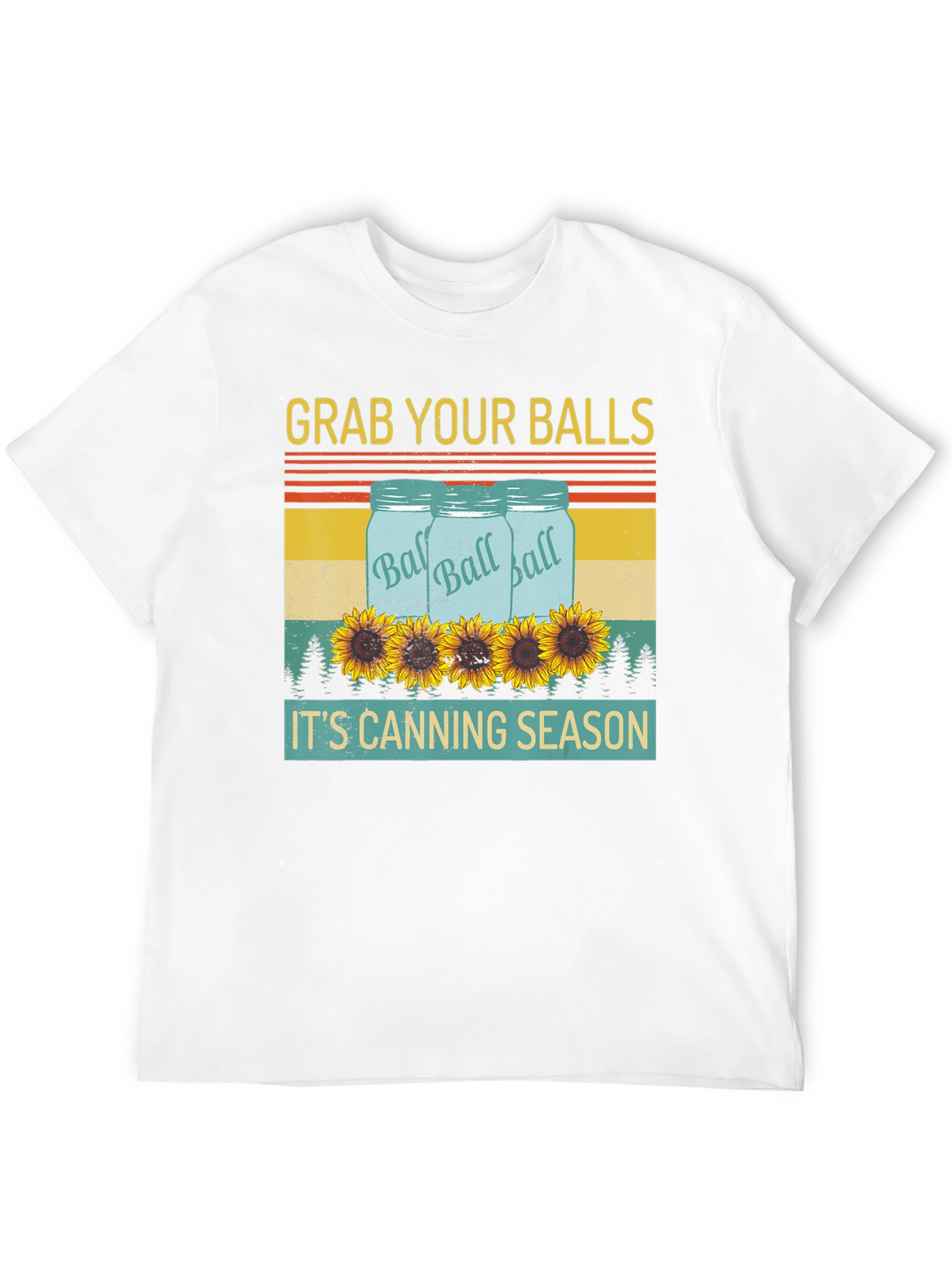 Grab Your Balls Canning Season Graphic T-Shirt