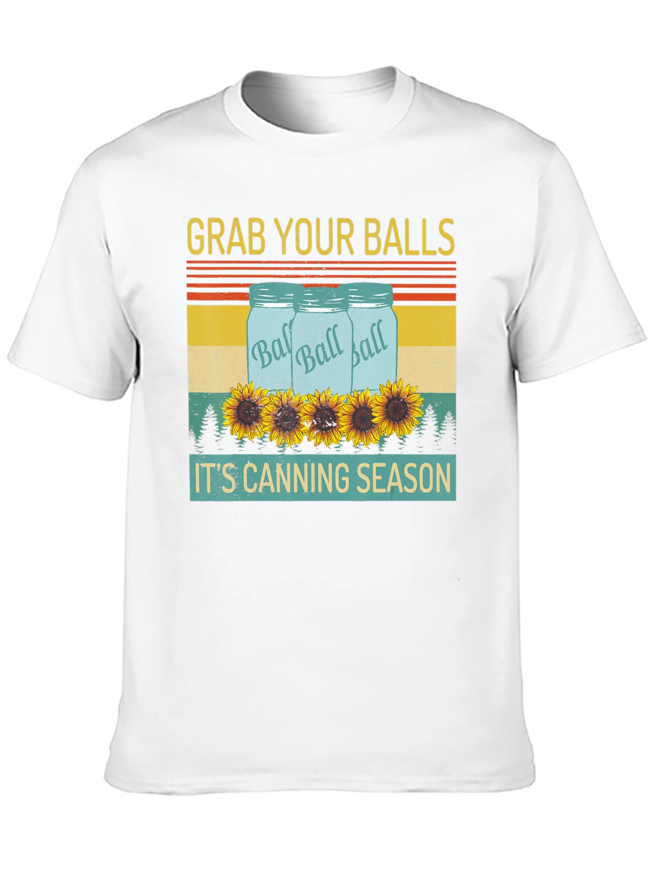 Grab Your Balls Canning Season Graphic T-Shirt