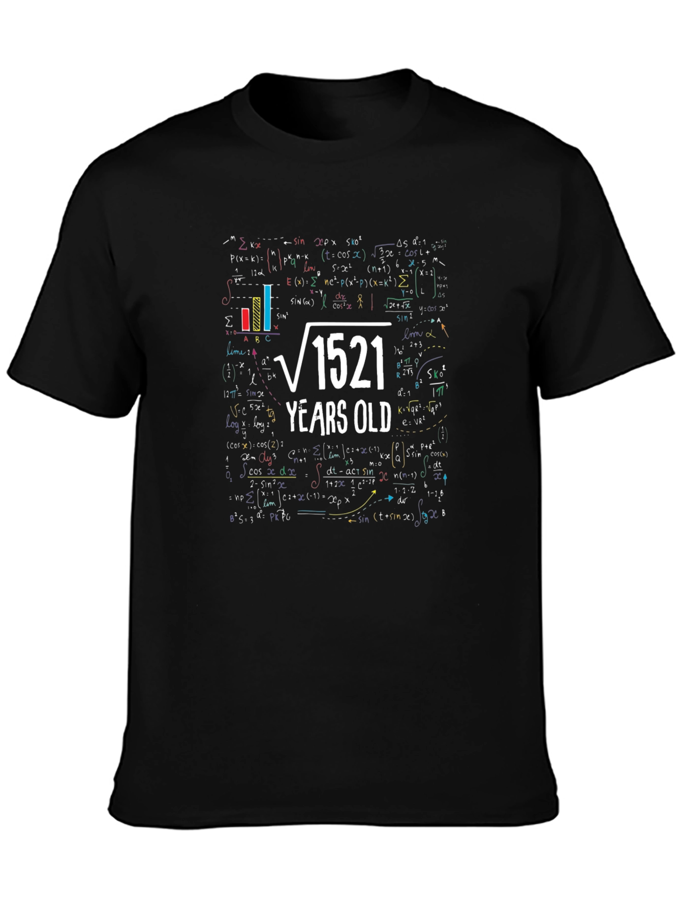 Funny Math 39th Birthday T-Shirt