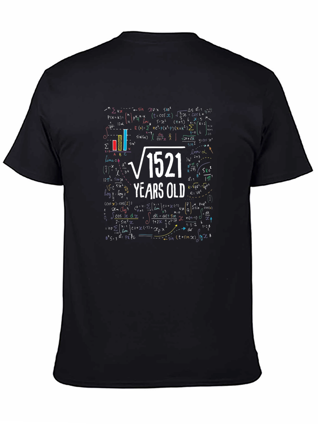 Funny Math 39th Birthday T-Shirt