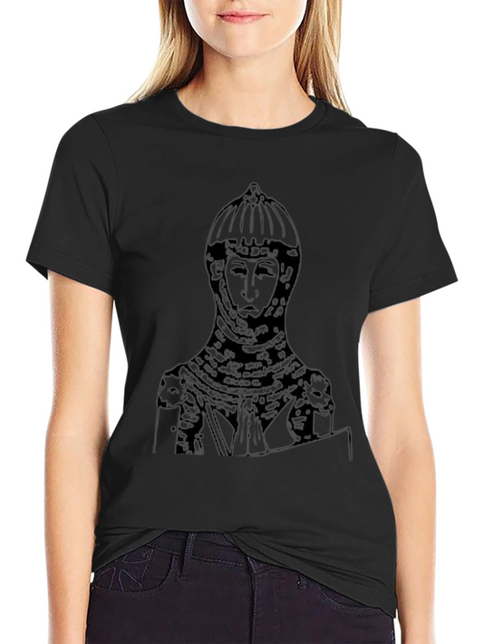 Knight Graphic Black T-Shirt