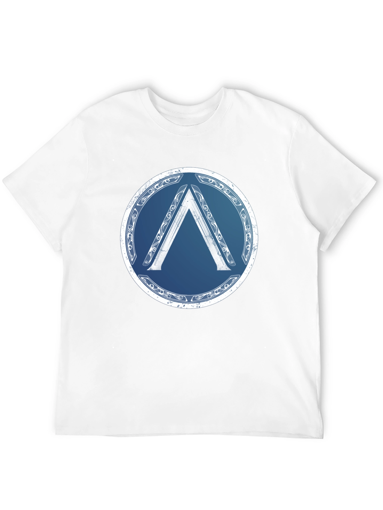 Spartan Shield T-Shirt - Black Graphic Tee