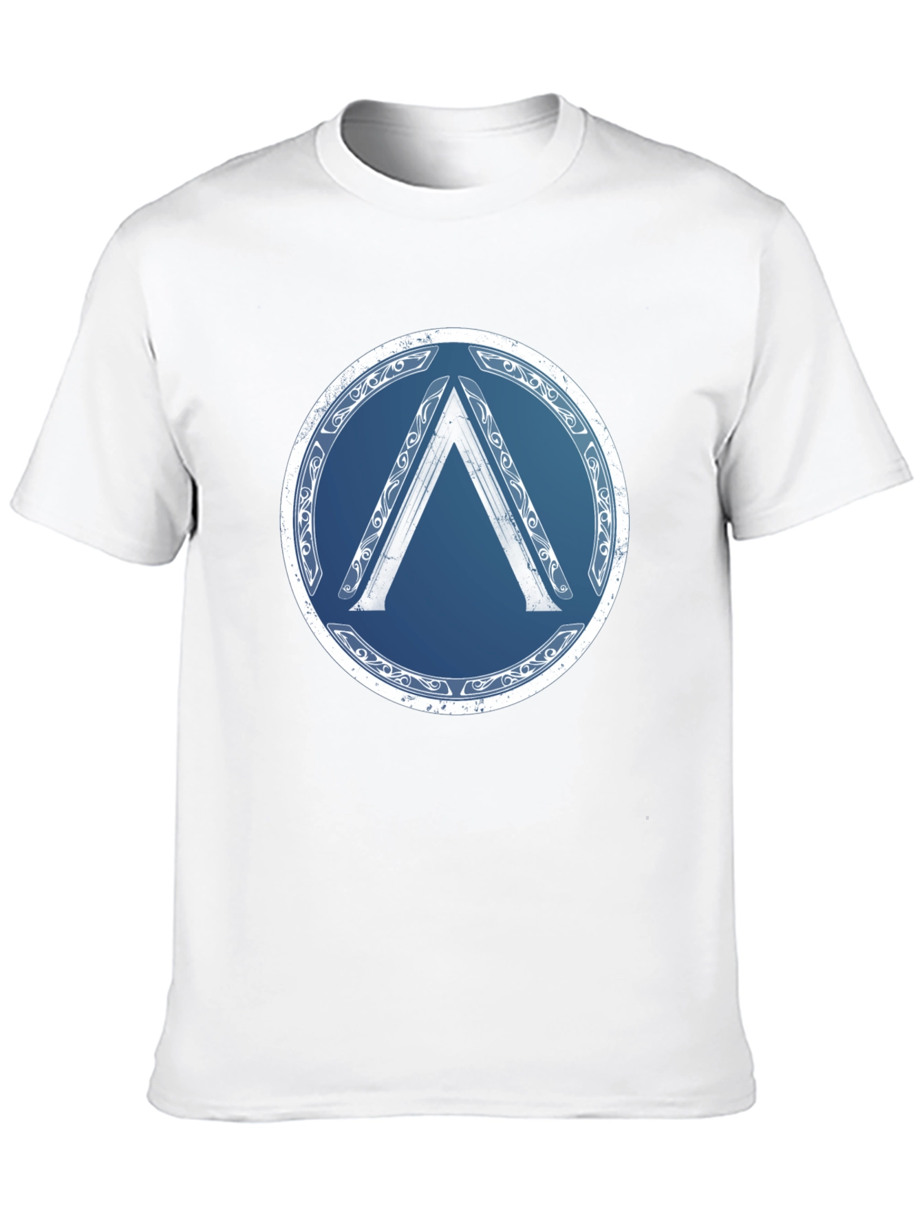 Spartan Shield T-Shirt - Black Graphic Tee