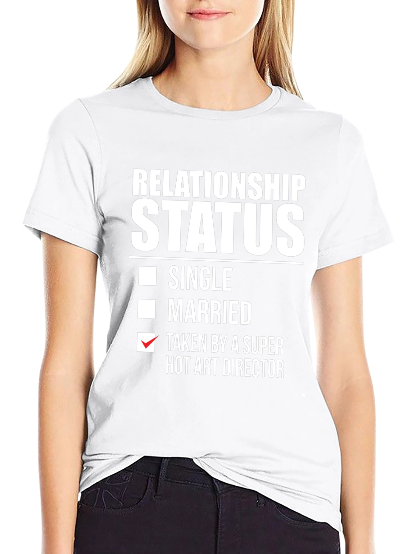 Taken by Hot Art Director T-Shirt Novelty Gift