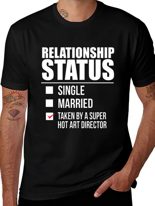 Taken by Hot Art Director T-Shirt Novelty Gift