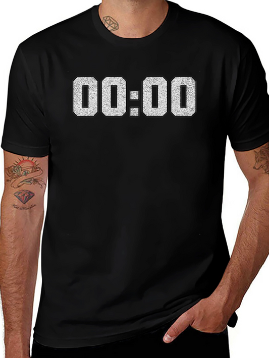00:00 Graphic Tee - Midnight Hour T-Shirt