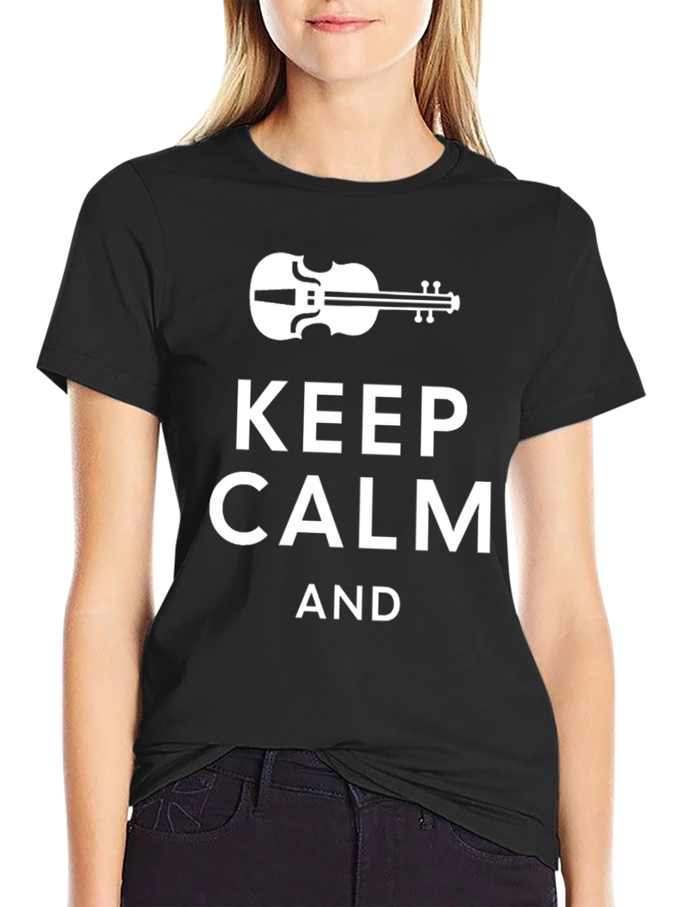 Keep Calm Violin T-Shirt