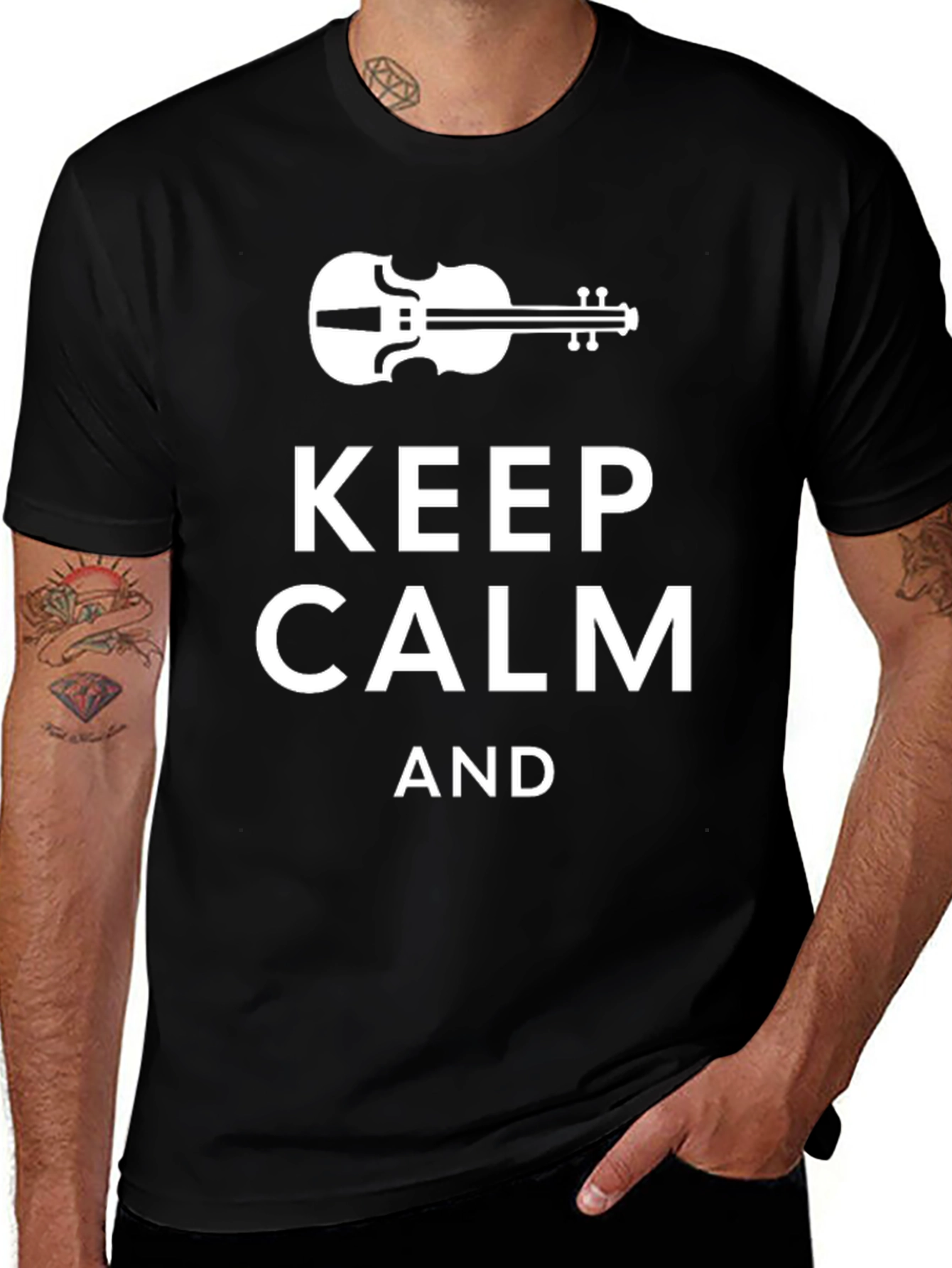Keep Calm Violin T-Shirt