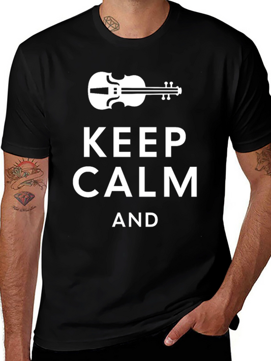 Keep Calm Violin T-Shirt