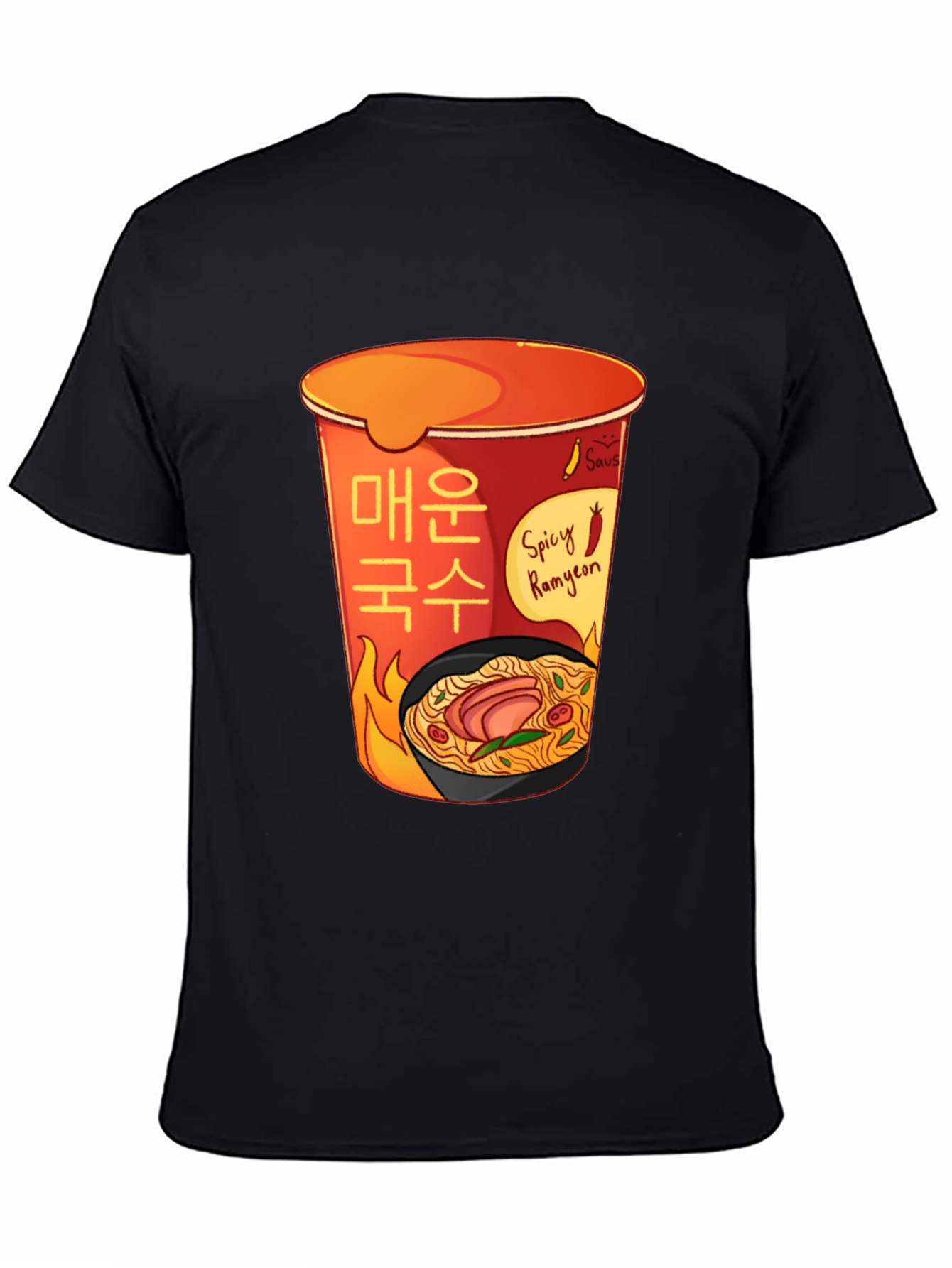 Spicy Ramyeon T-Shirt - Ramen Lover Tee