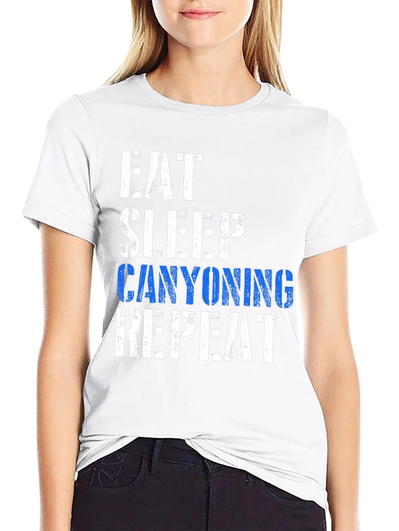 Eat Sleep Canyoning Repeat T-Shirt