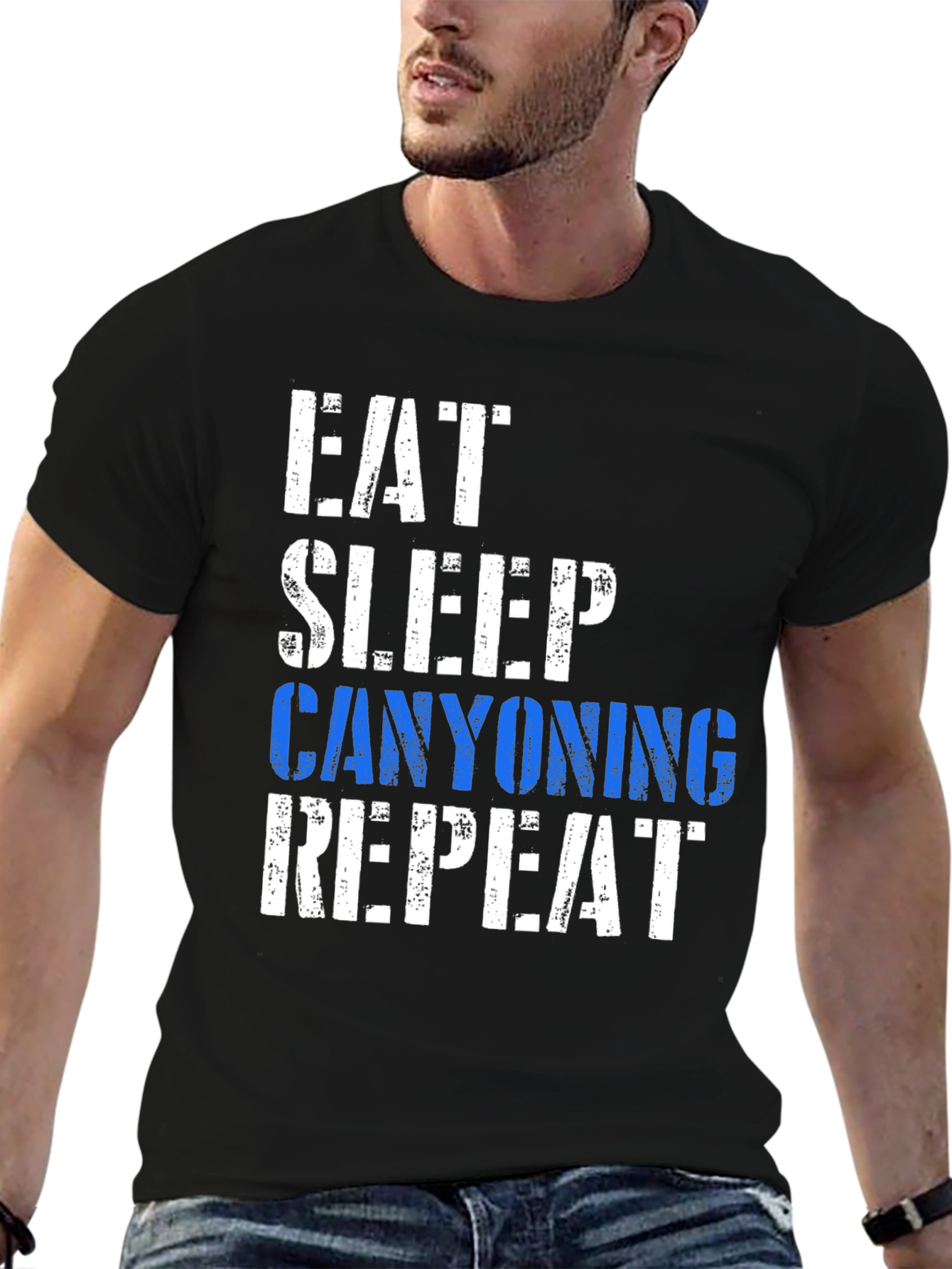 Eat Sleep Canyoning Repeat T-Shirt