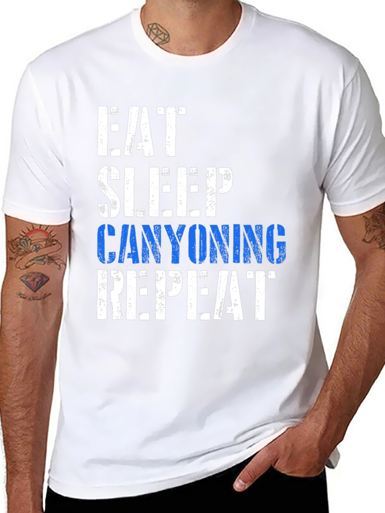 Eat Sleep Canyoning Repeat T-Shirt