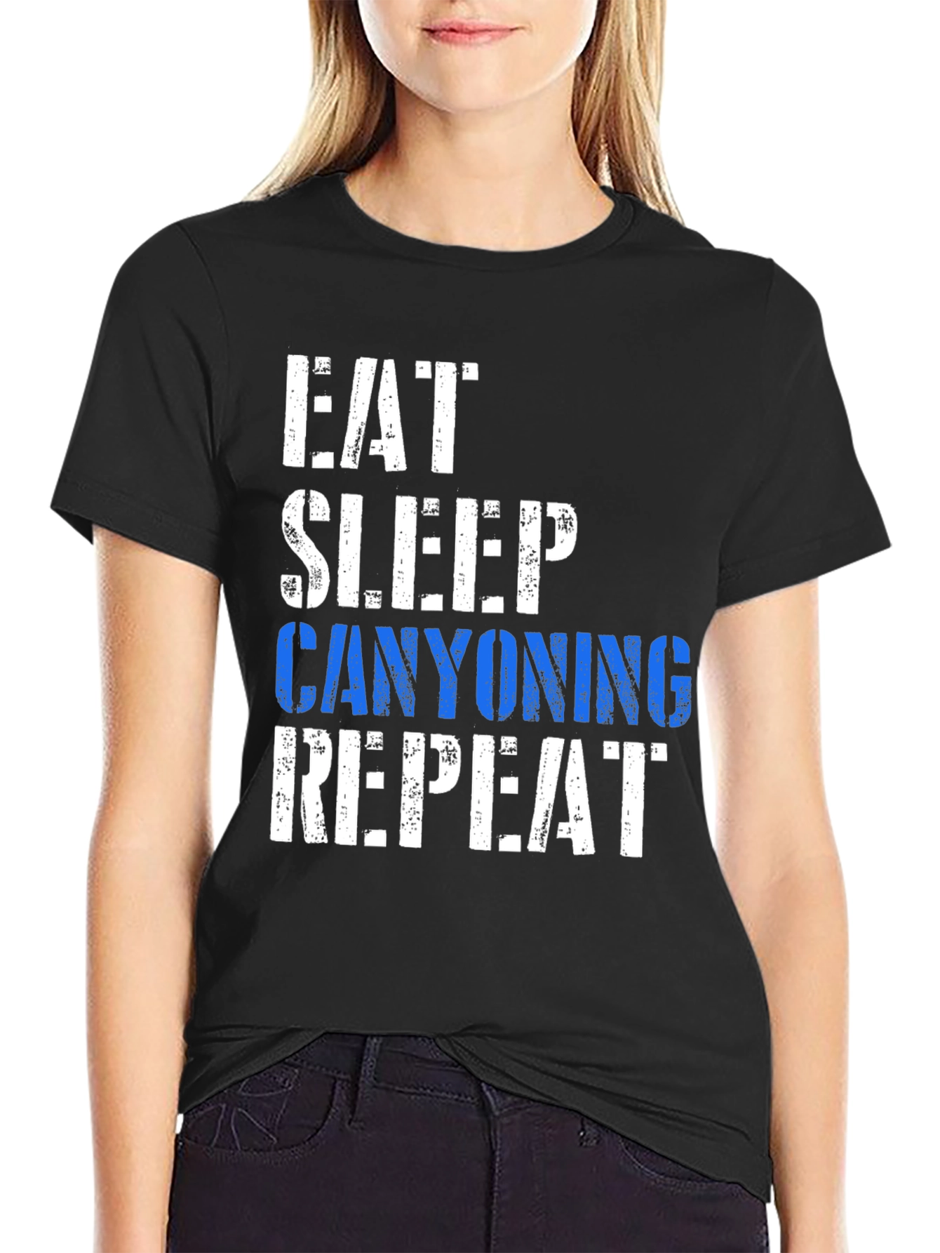 Eat Sleep Canyoning Repeat T-Shirt