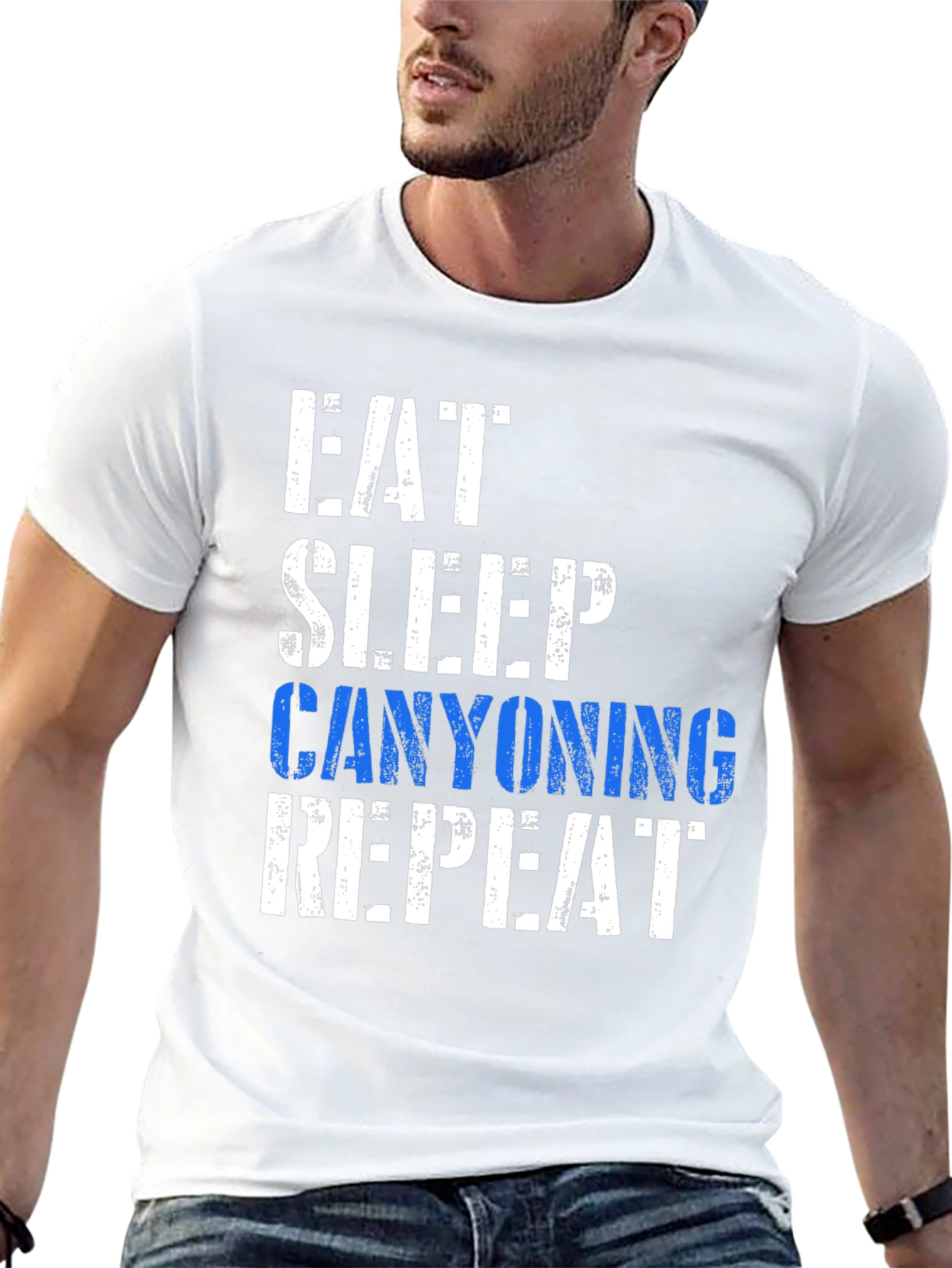 Eat Sleep Canyoning Repeat T-Shirt