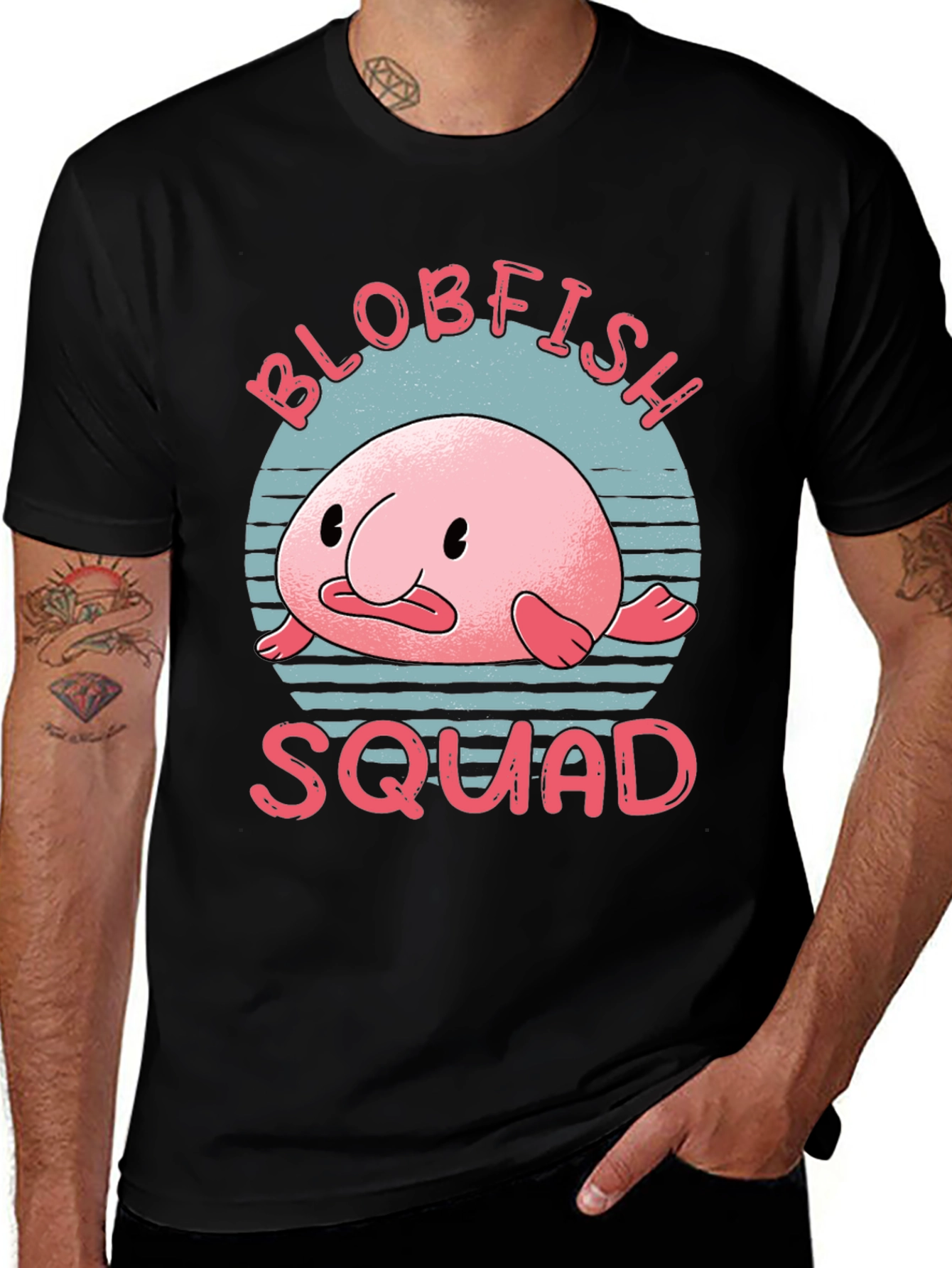 Blobfish Squad Graphic T-Shirt