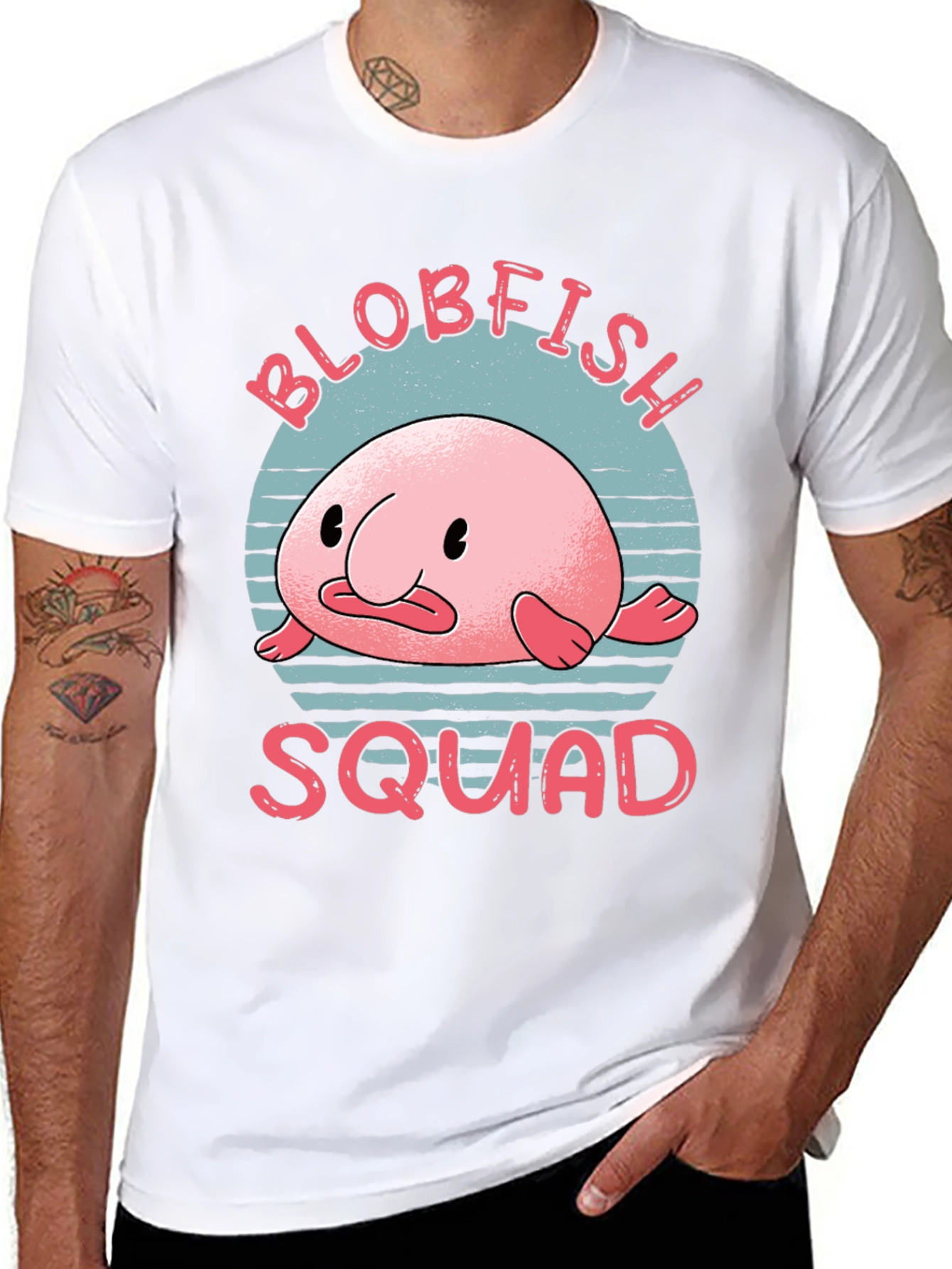 Blobfish Squad Graphic T-Shirt