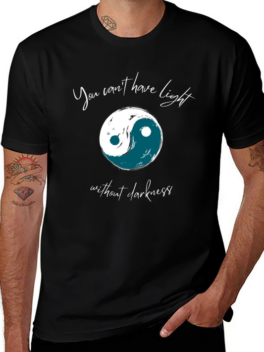 Yin Yang Light & Darkness Graphic T-Shirt