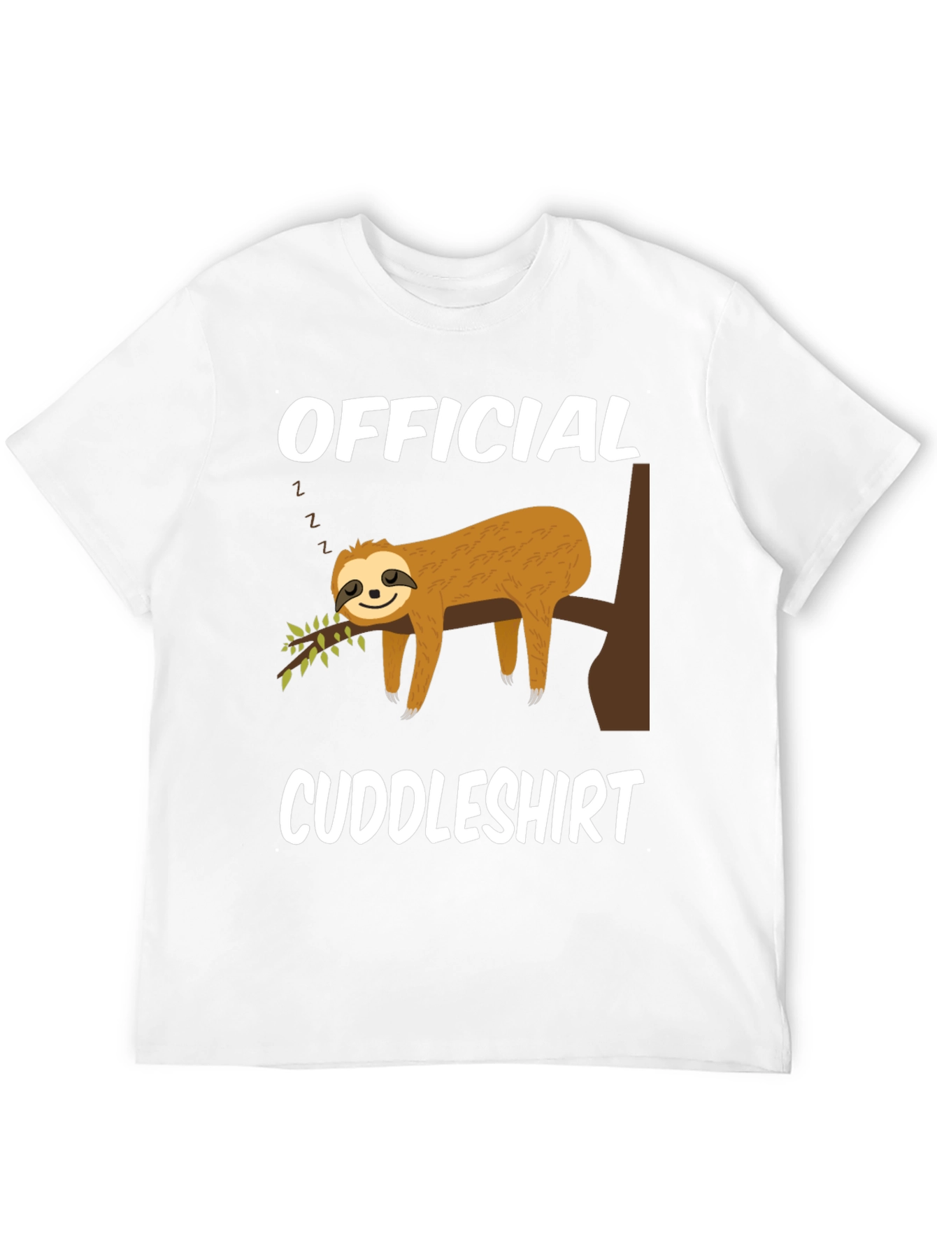 Official Cuddleshirt Sloth T-Shirt