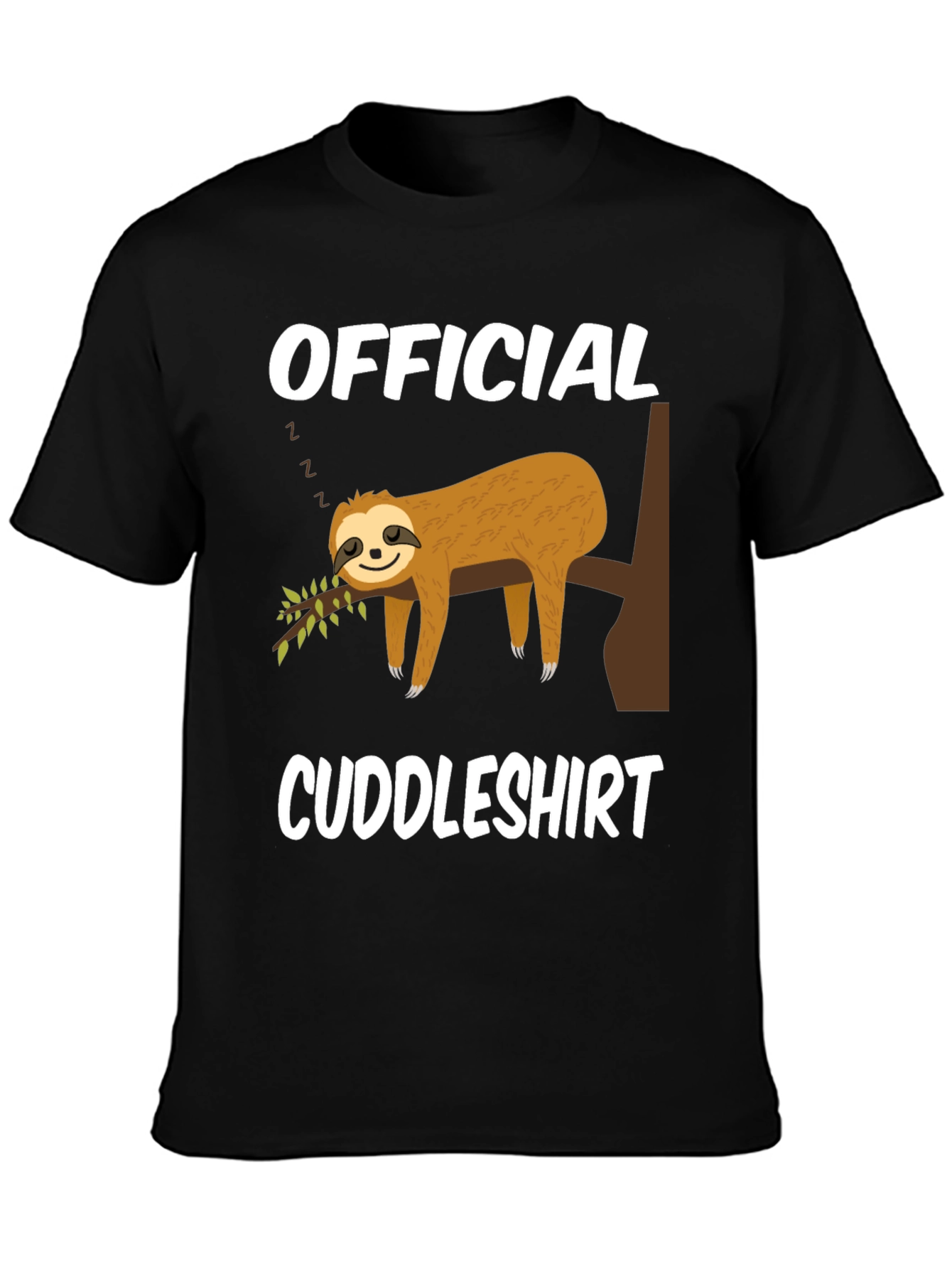Official Cuddleshirt Sloth T-Shirt