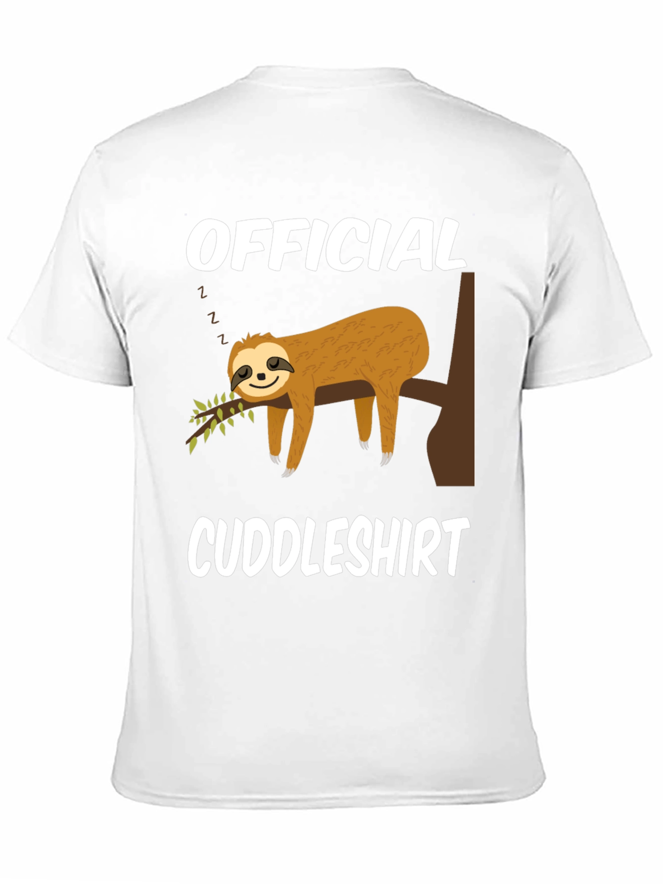 Official Cuddleshirt Sloth T-Shirt