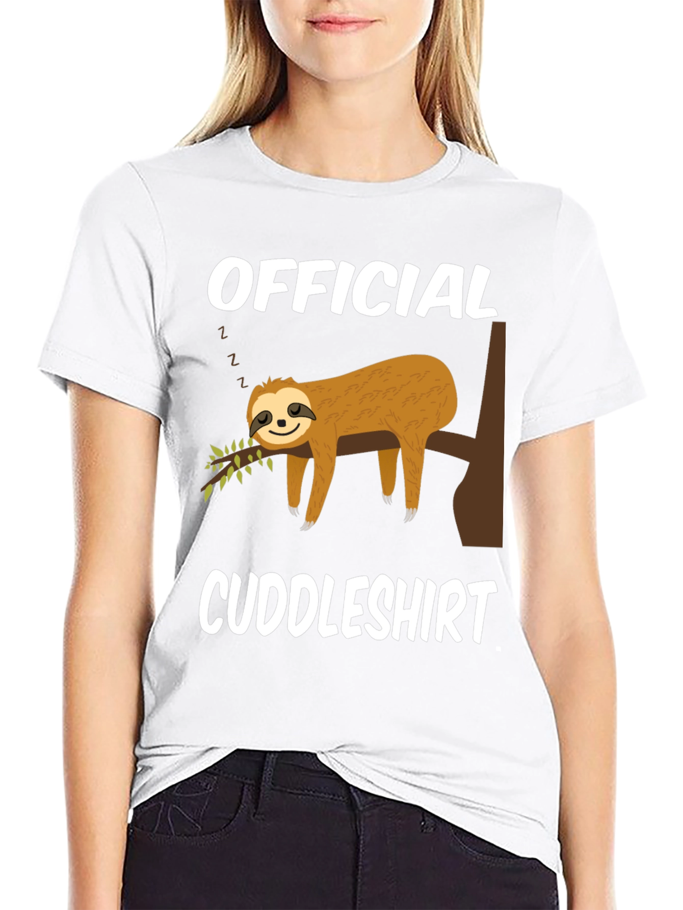 Official Cuddleshirt Sloth T-Shirt