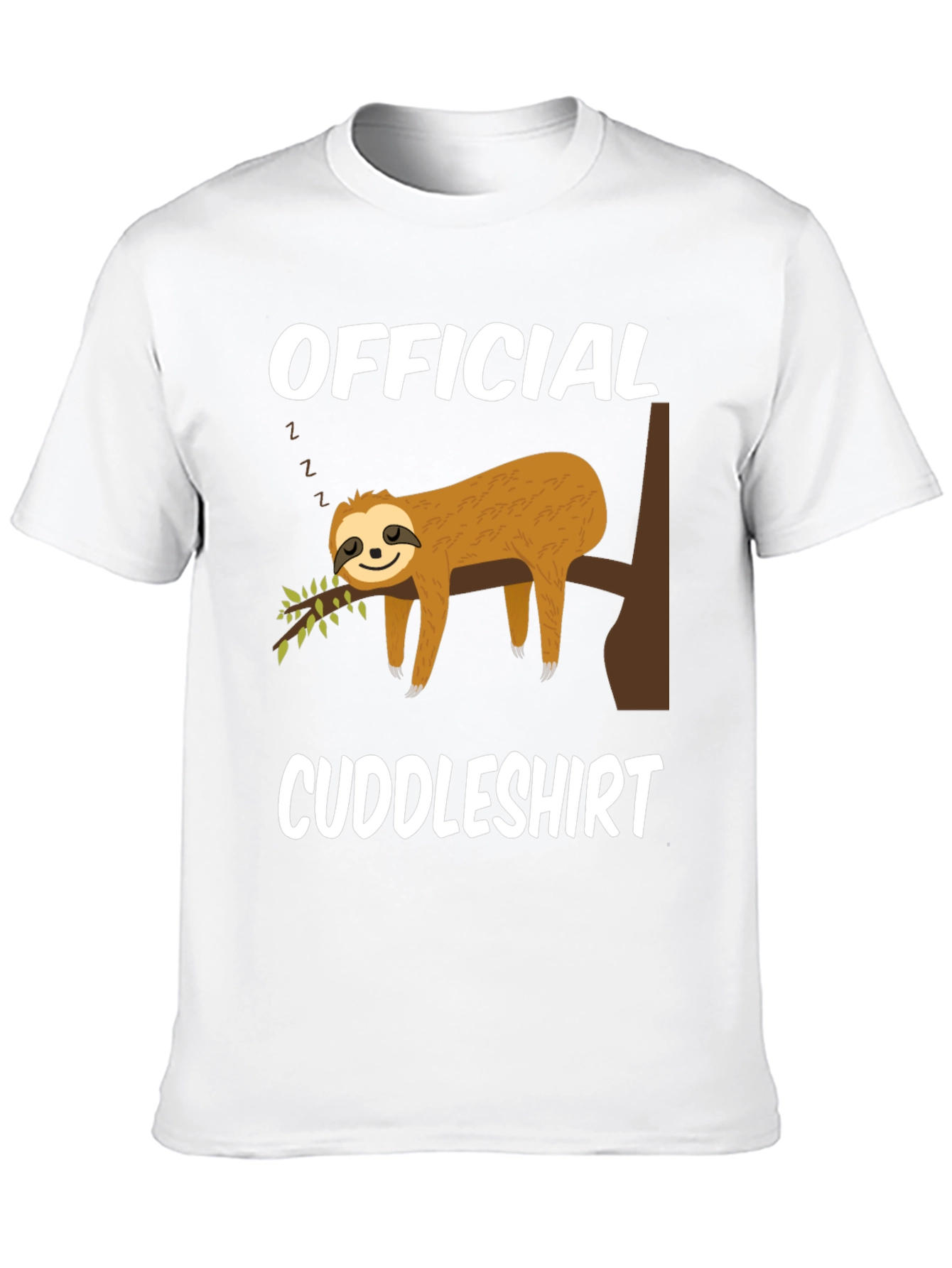 Official Cuddleshirt Sloth T-Shirt