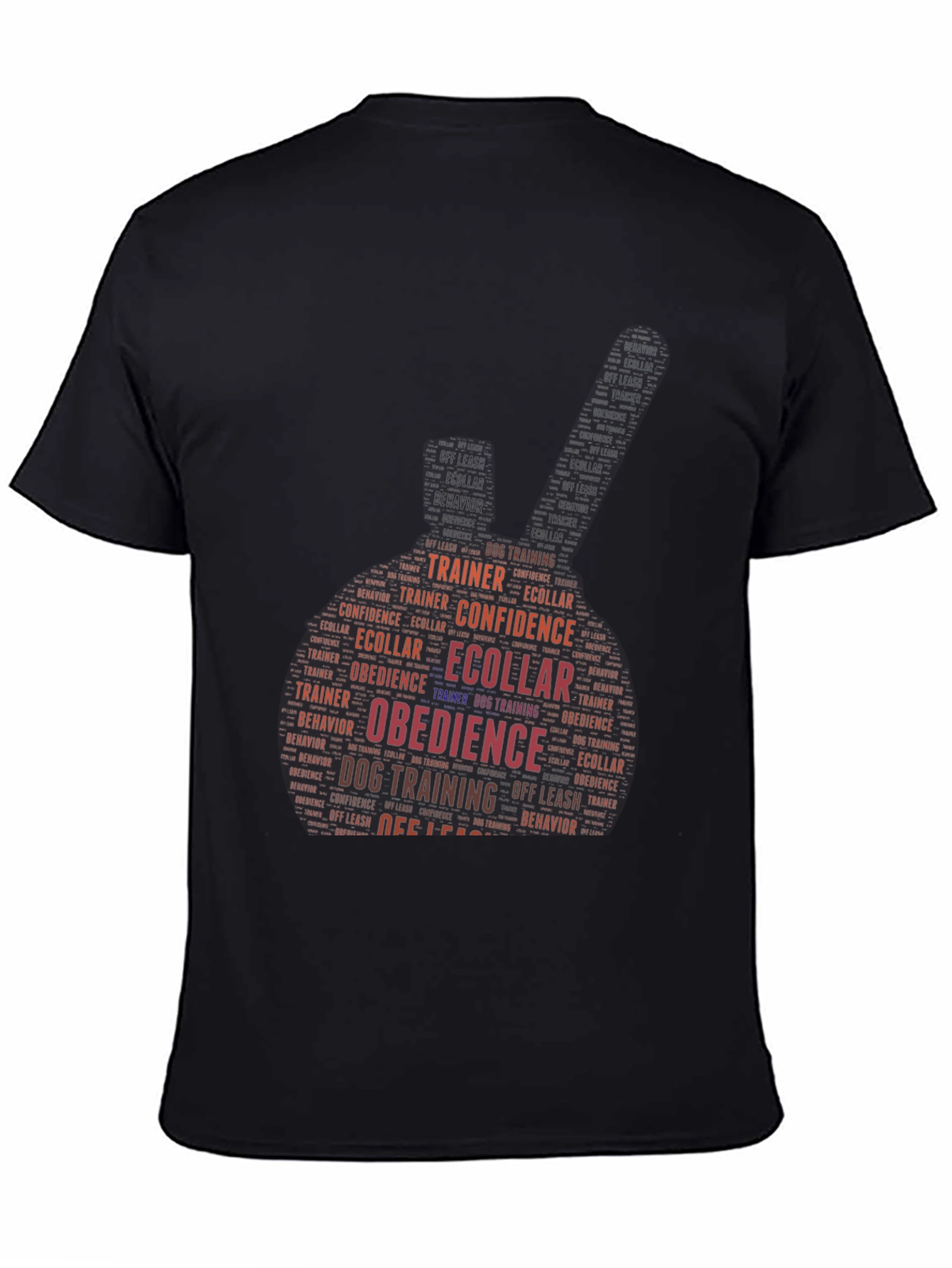 Dog Training Word Art T-Shirt