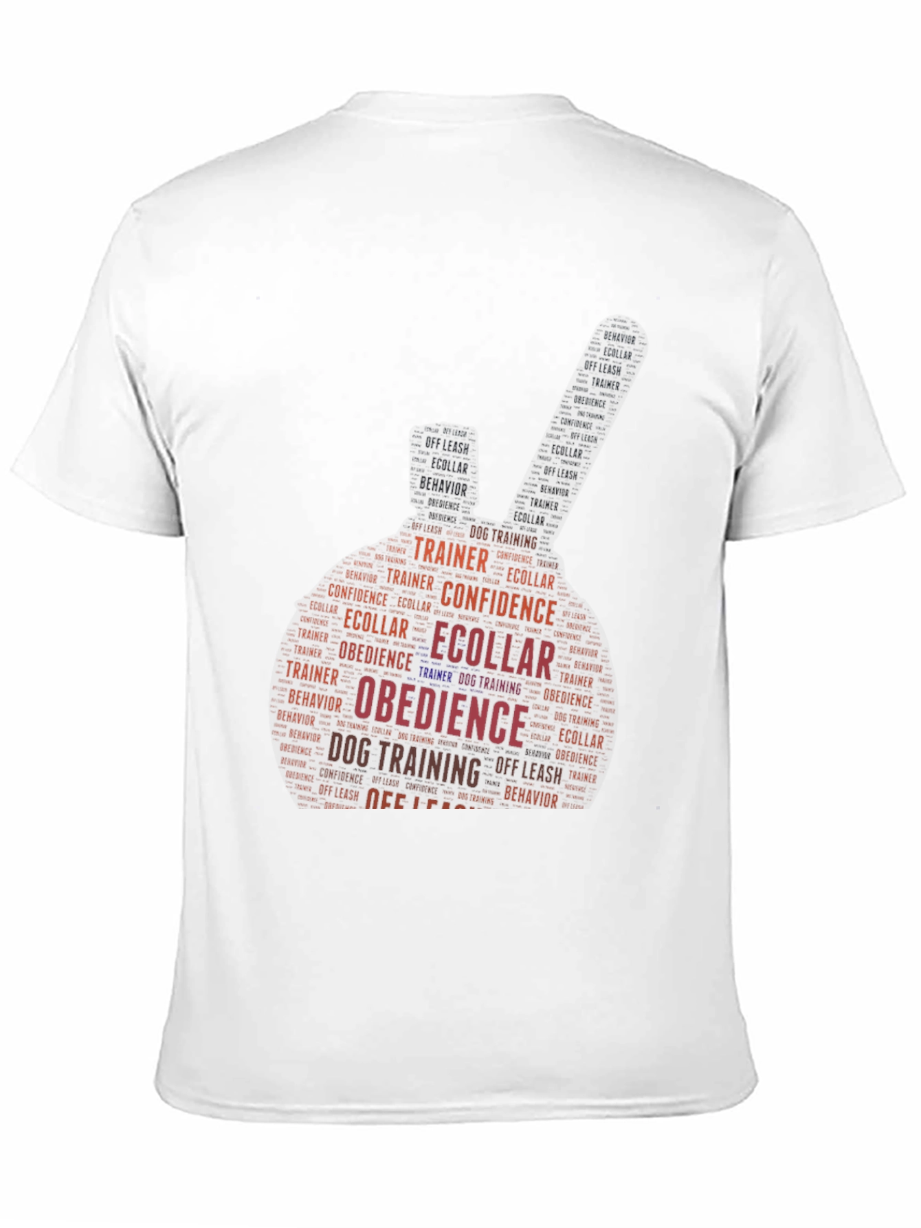 Dog Training Word Art T-Shirt
