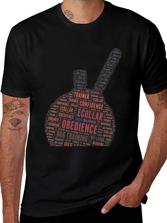 Dog Training Word Art T-Shirt