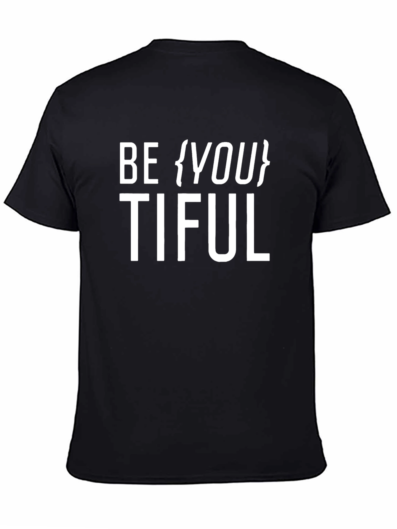 Be {You}tiful Black Graphic Tee