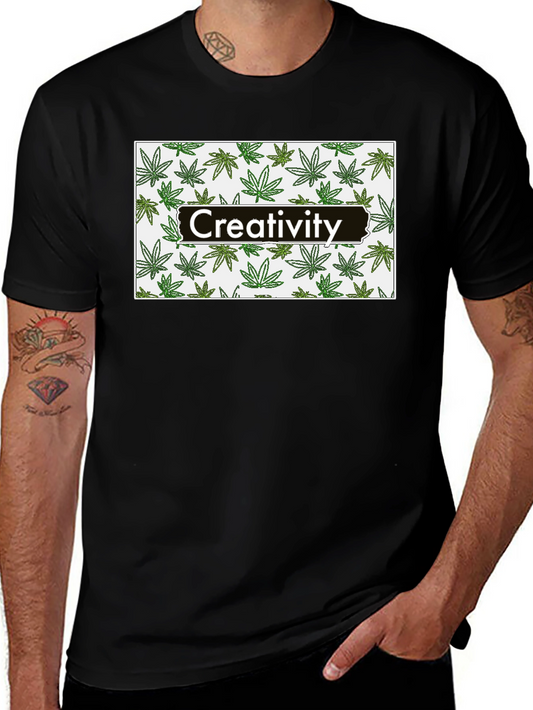 Creativity Cannabis Leaf T-Shirt