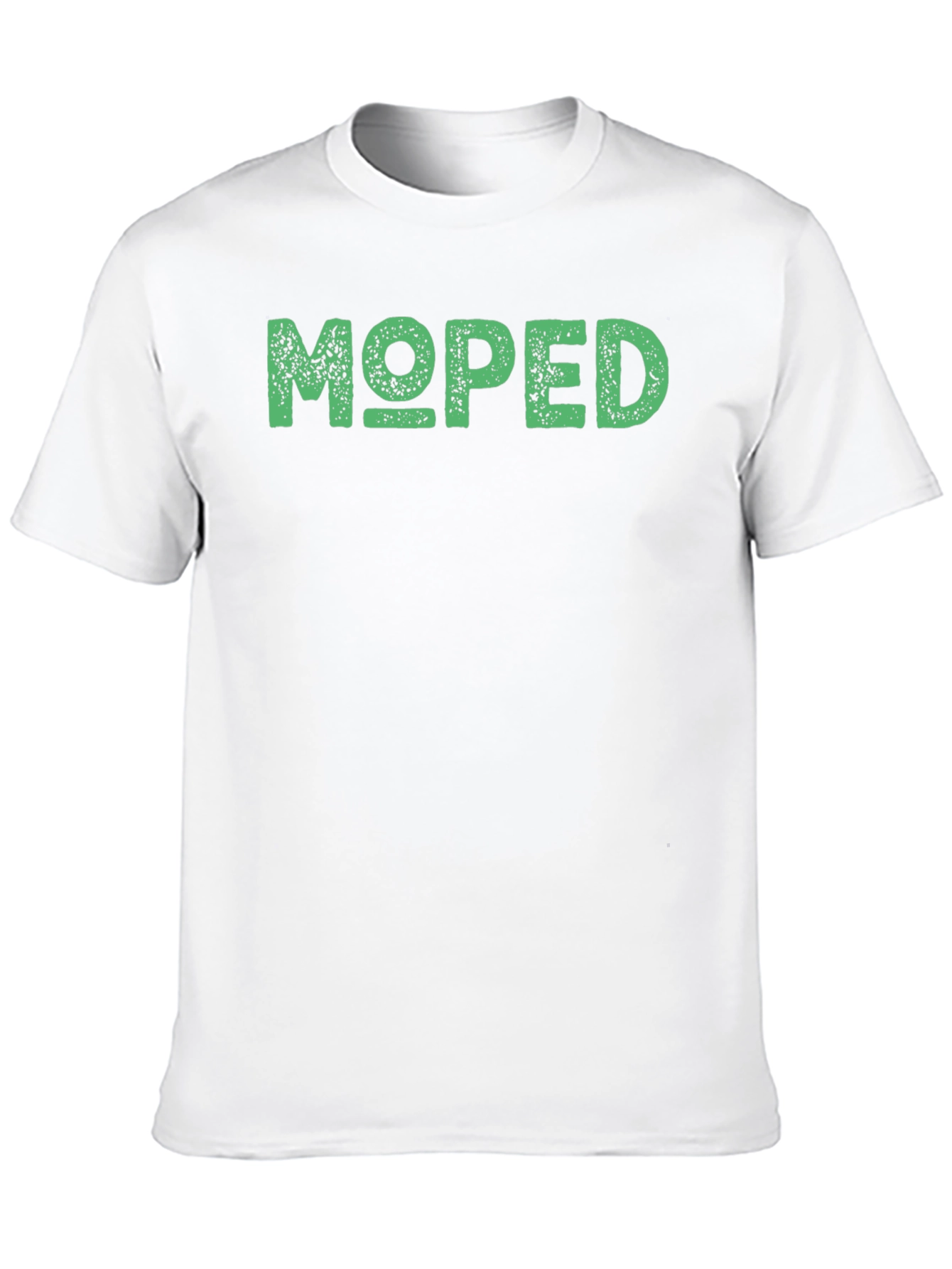 Moped Graphic Tee - Black Cotton T-Shirt