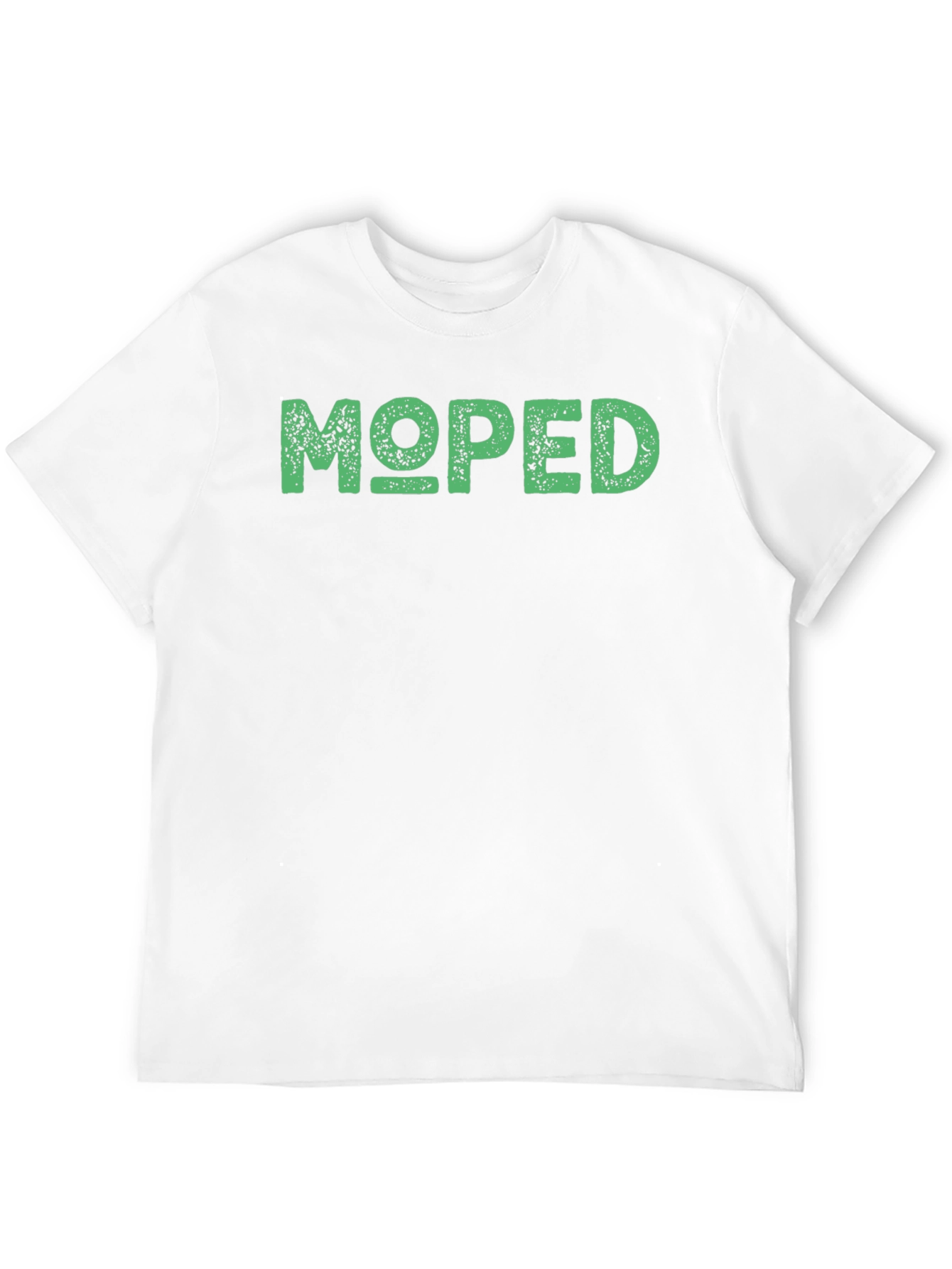Moped Graphic Tee - Black Cotton T-Shirt