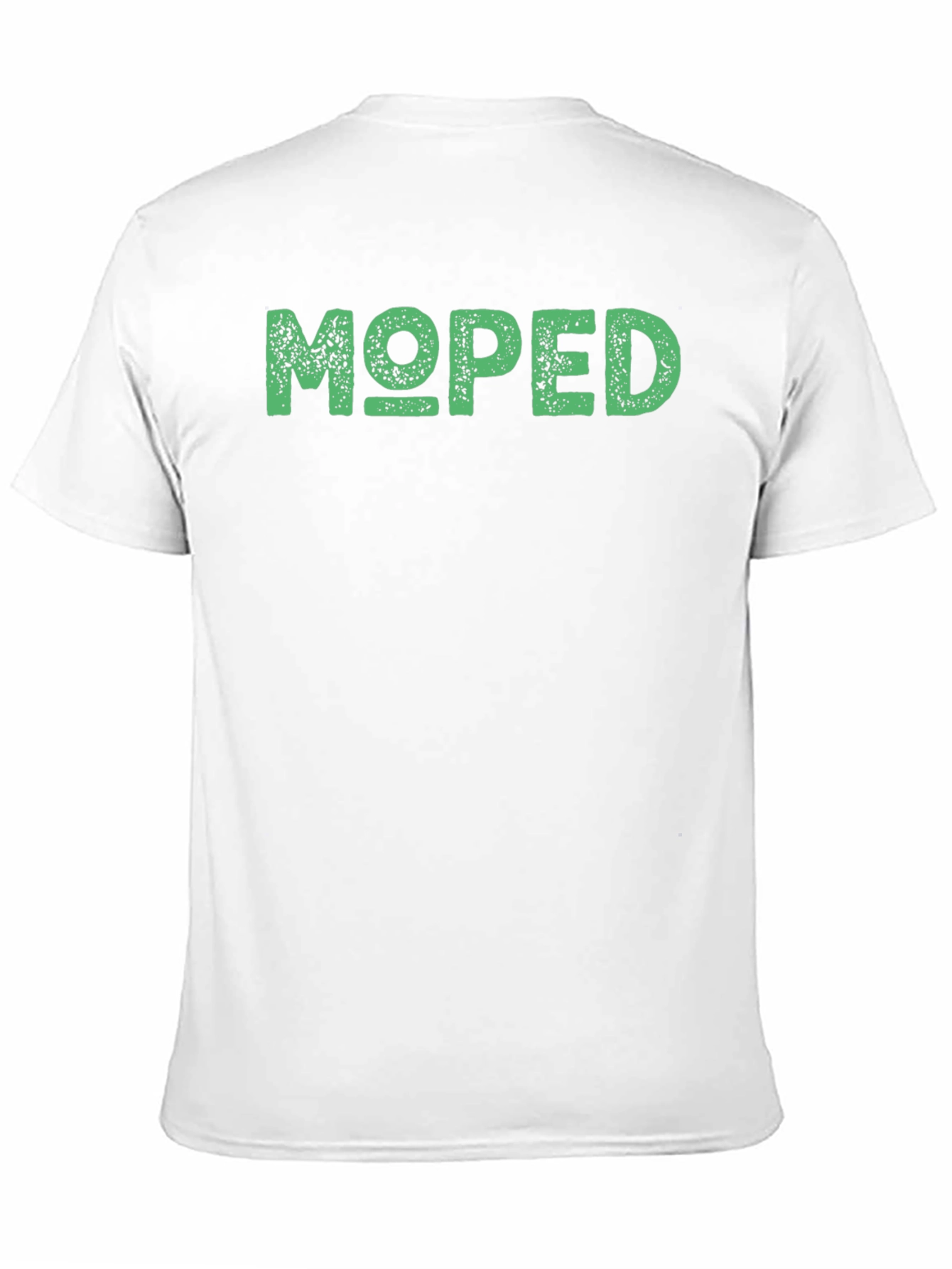 Moped Graphic Tee - Black Cotton T-Shirt
