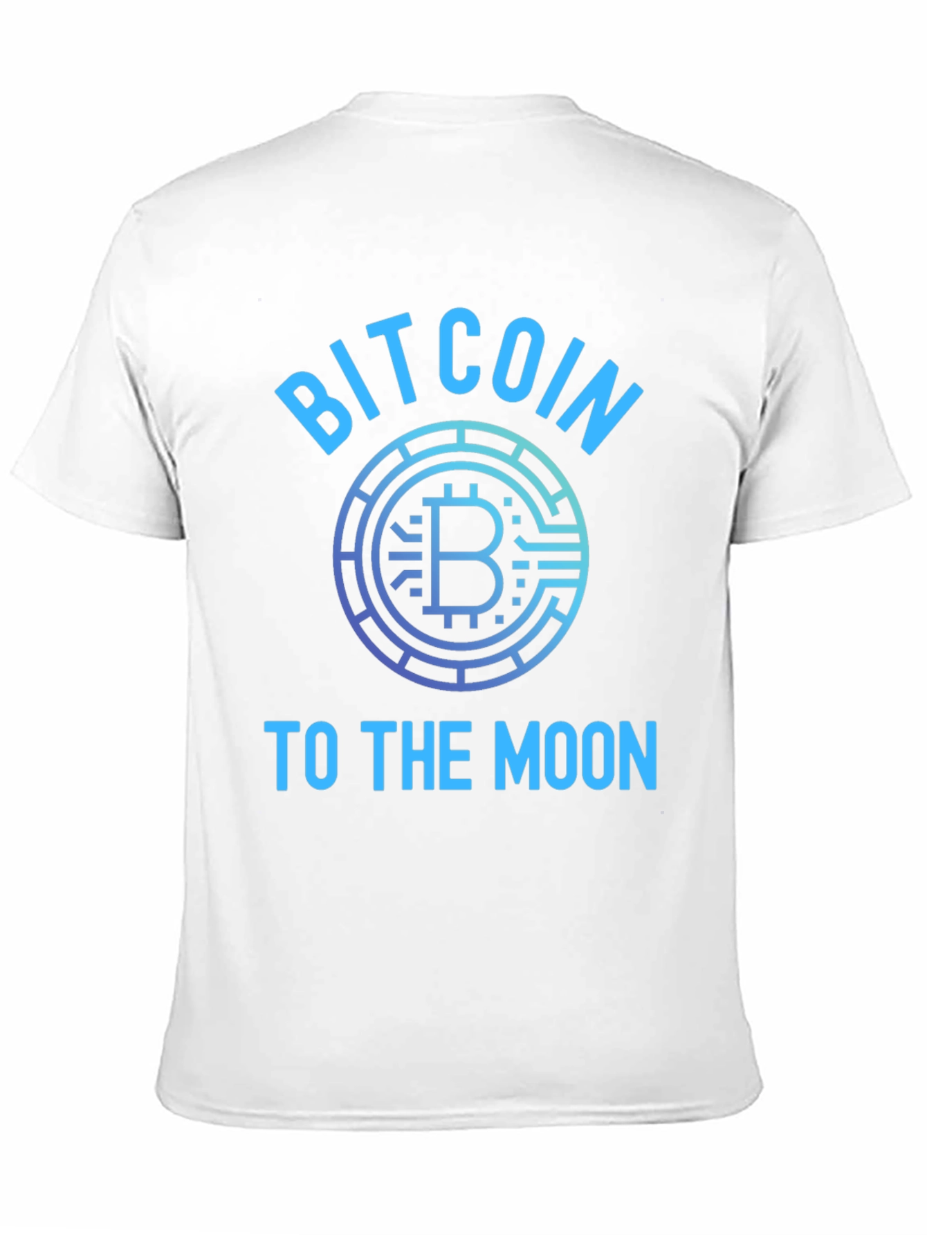 Bitcoin To The Moon Black T-Shirt