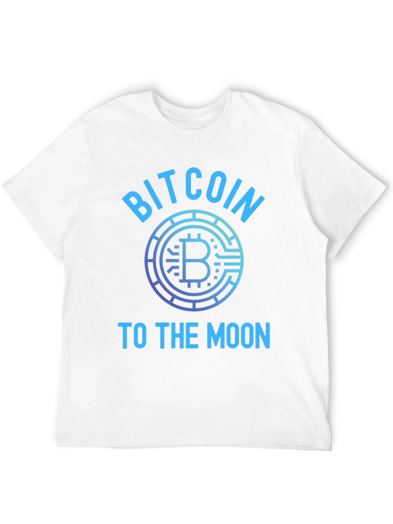 Bitcoin To The Moon Black T-Shirt