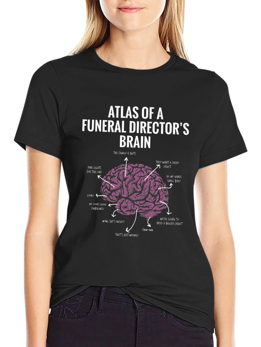 Funeral Director Brain T-Shirt
