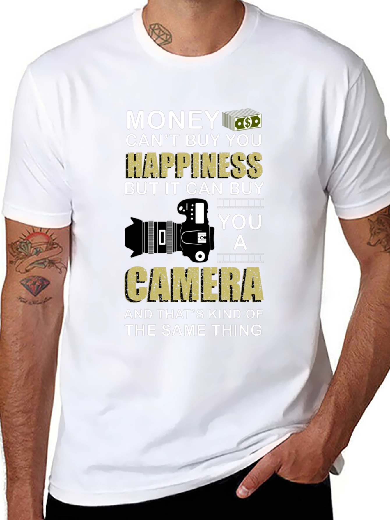 Money Cant Buy You Happiness T-Shirt