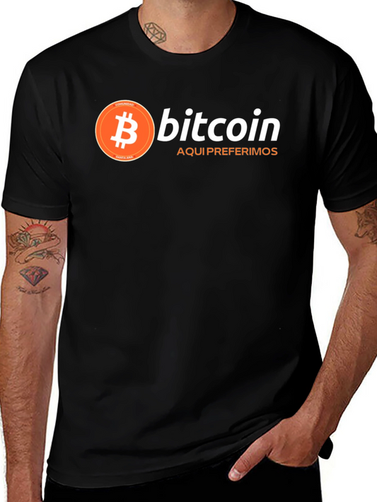 Bitcoin Graphic Tee - Crypto Community Shirt