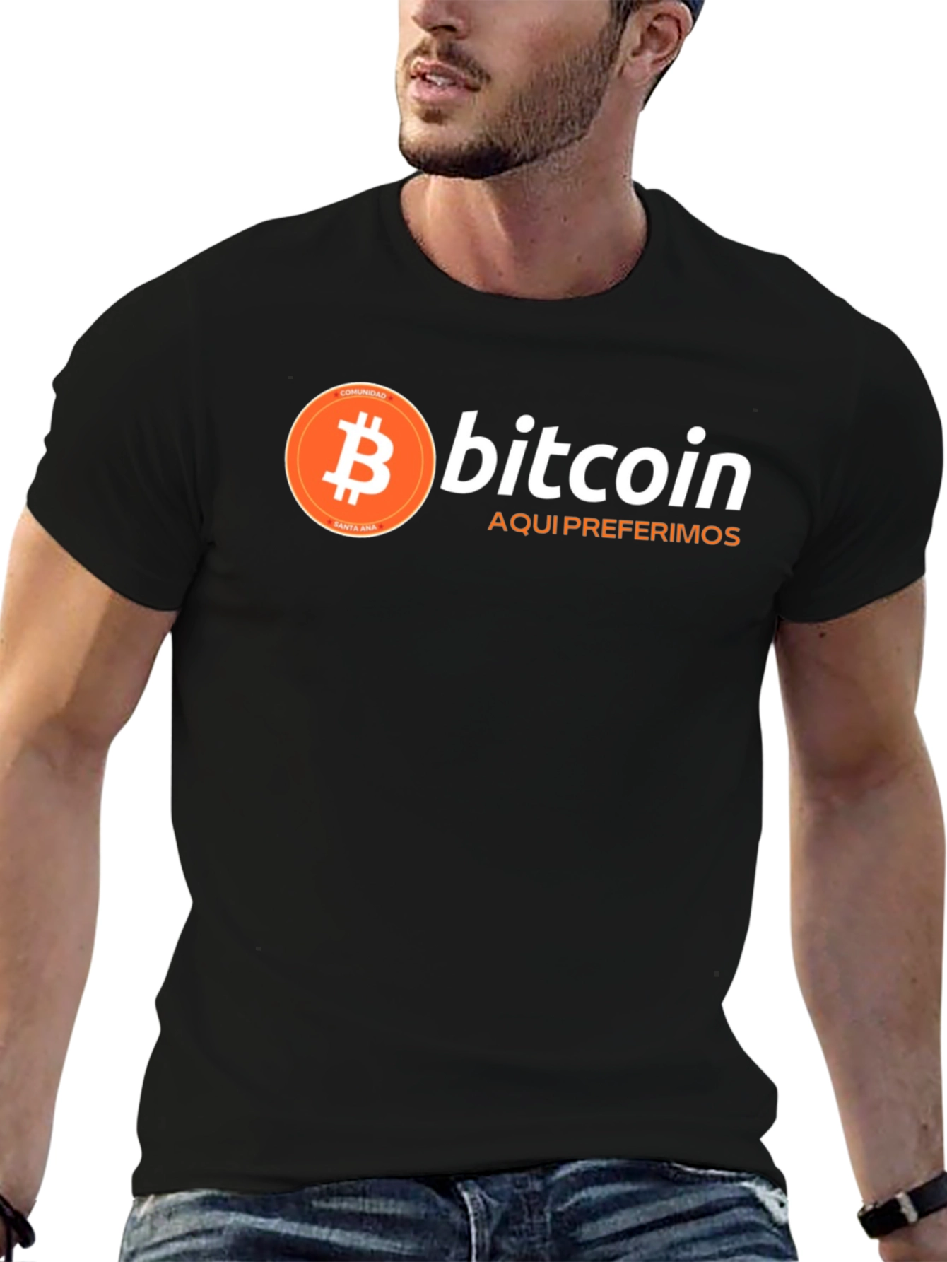 Bitcoin Graphic Tee - Crypto Community Shirt