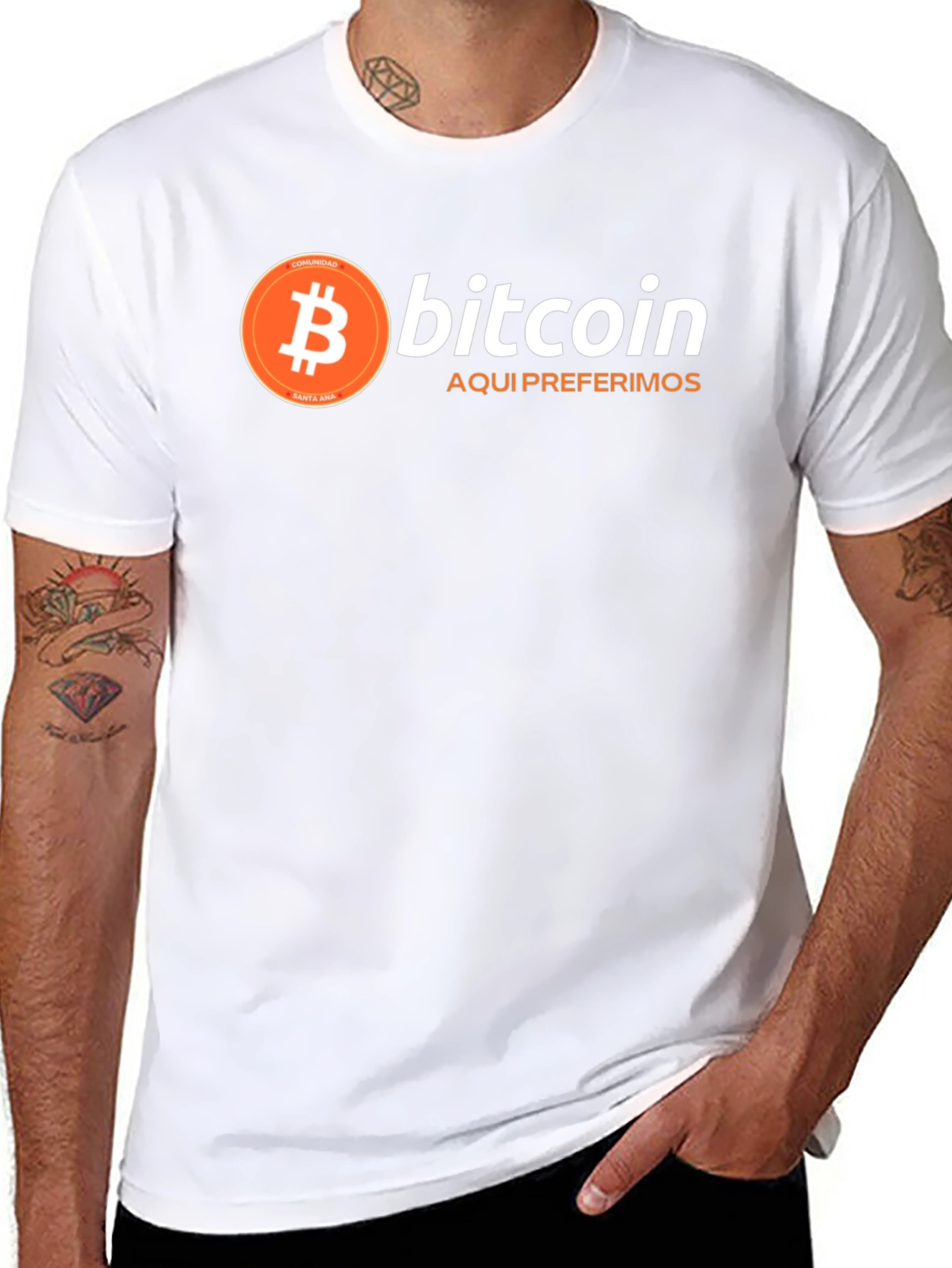 Bitcoin Graphic Tee - Crypto Community Shirt