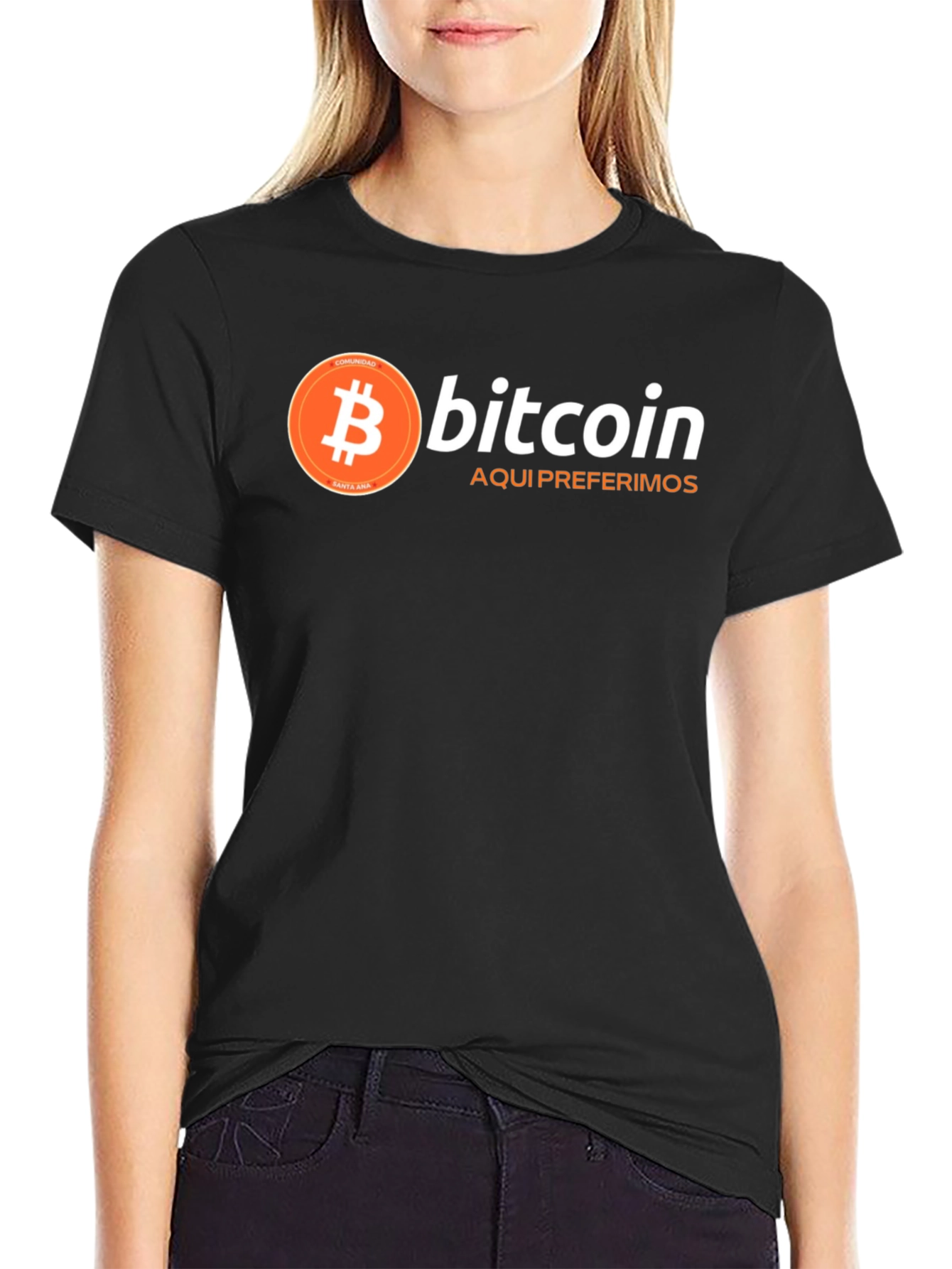 Bitcoin Graphic Tee - Crypto Community Shirt