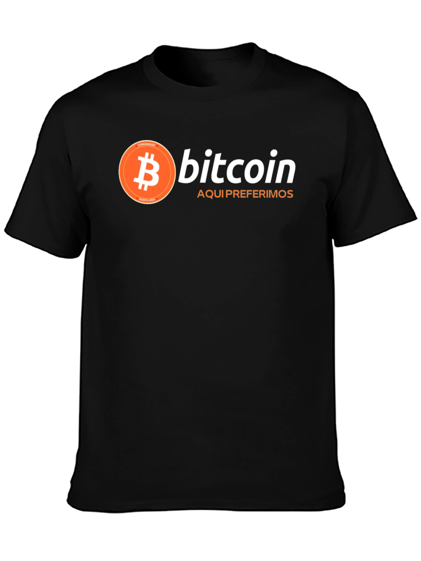Bitcoin Graphic Tee - Crypto Community Shirt