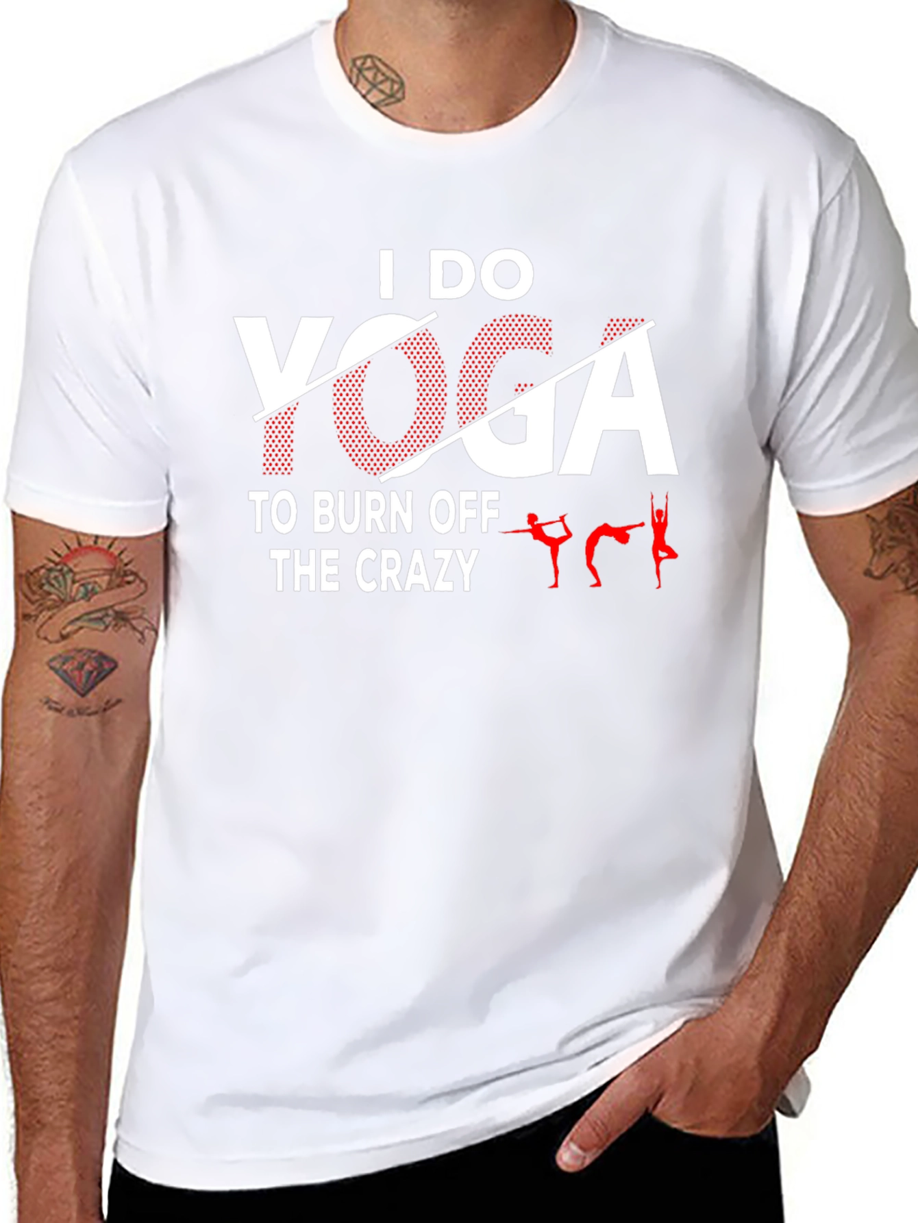 I Do Yoga T-Shirt - Funny Yoga Tee