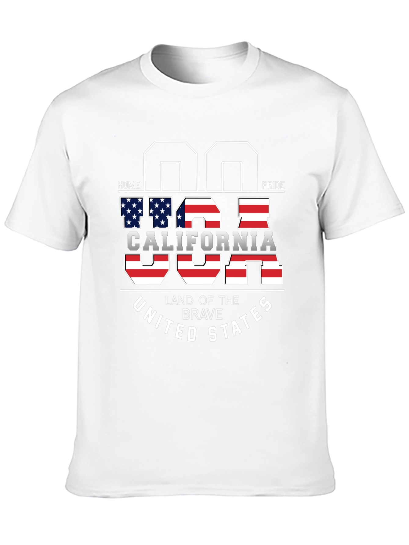 USA California Home Pride T-Shirt