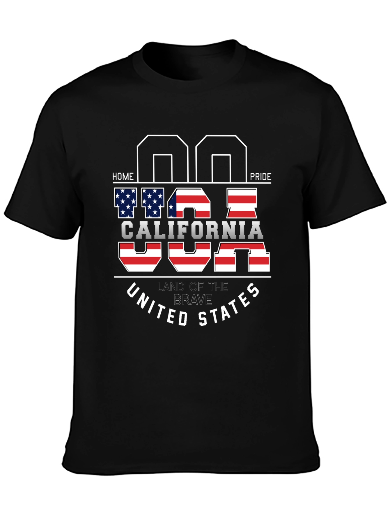 USA California Home Pride T-Shirt