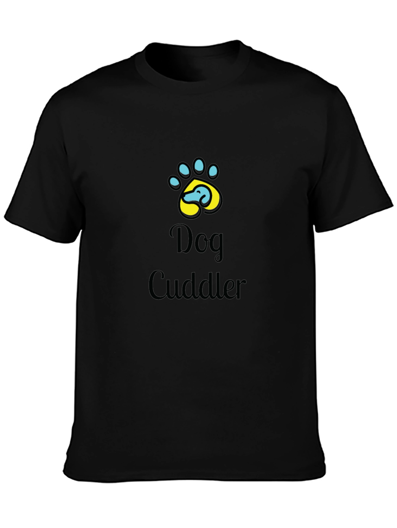 Dog Cuddler Graphic Tee - Soft Cotton Comfort