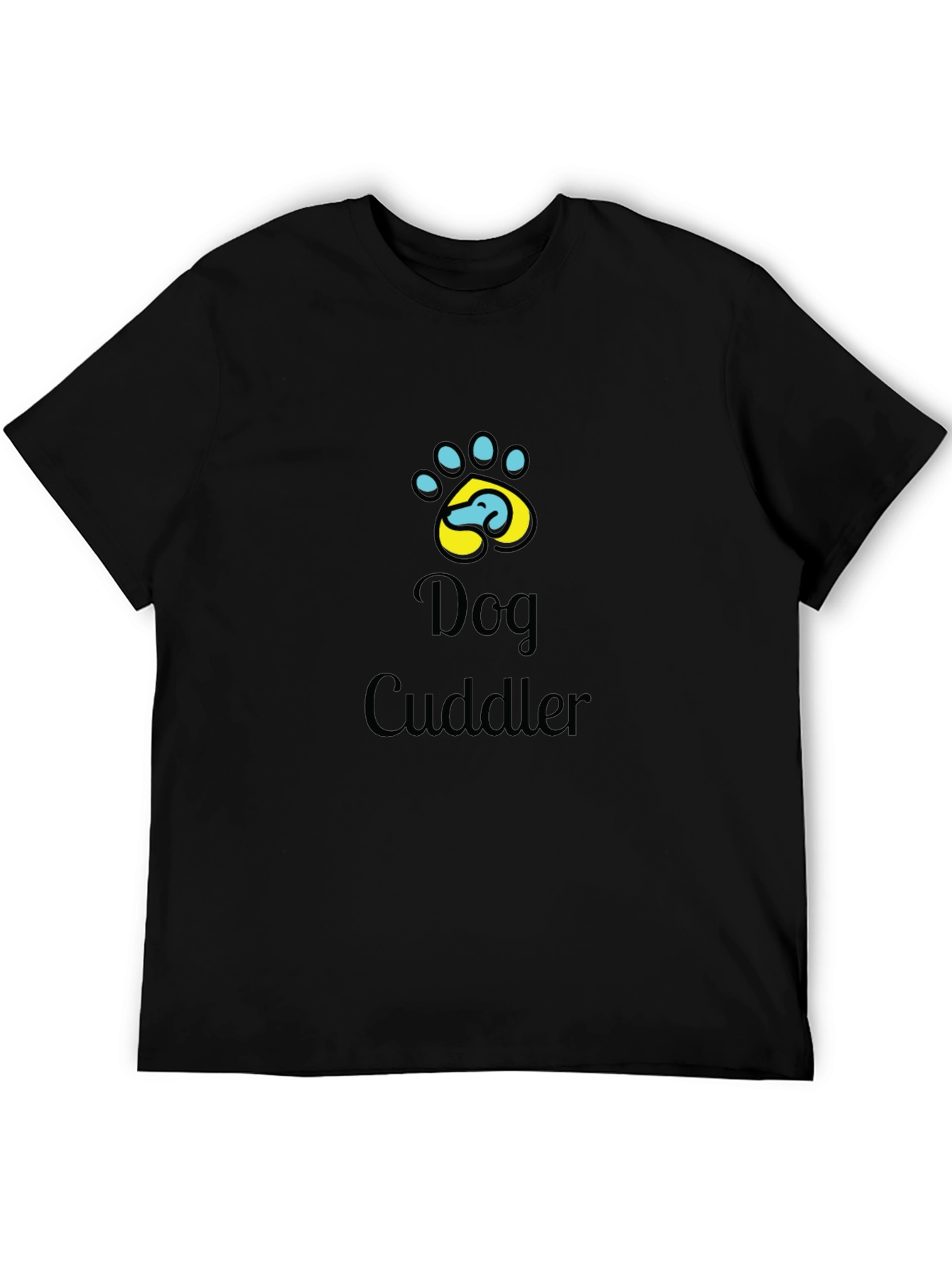 Dog Cuddler Graphic Tee - Soft Cotton Comfort