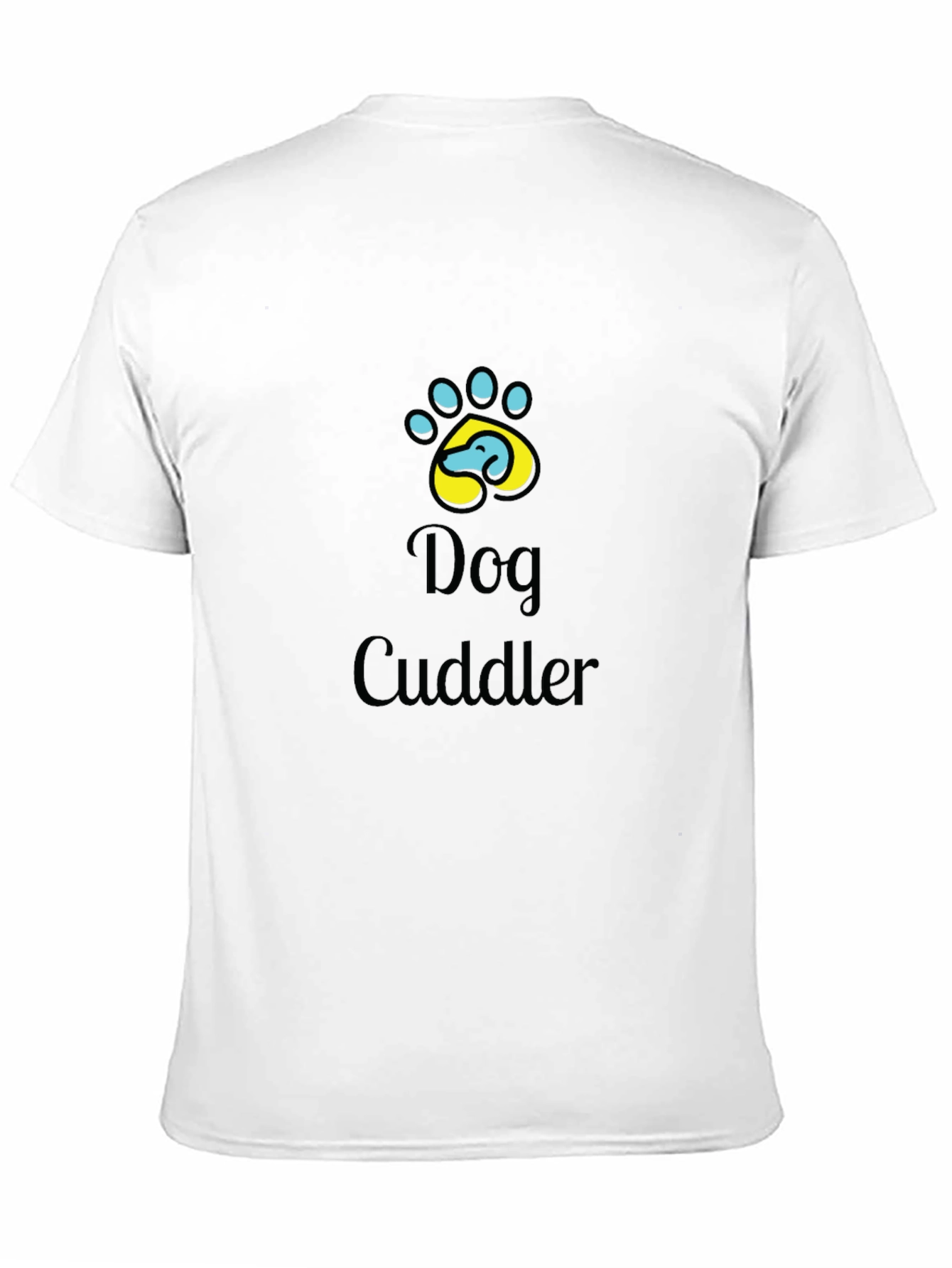 Dog Cuddler Graphic Tee - Soft Cotton Comfort